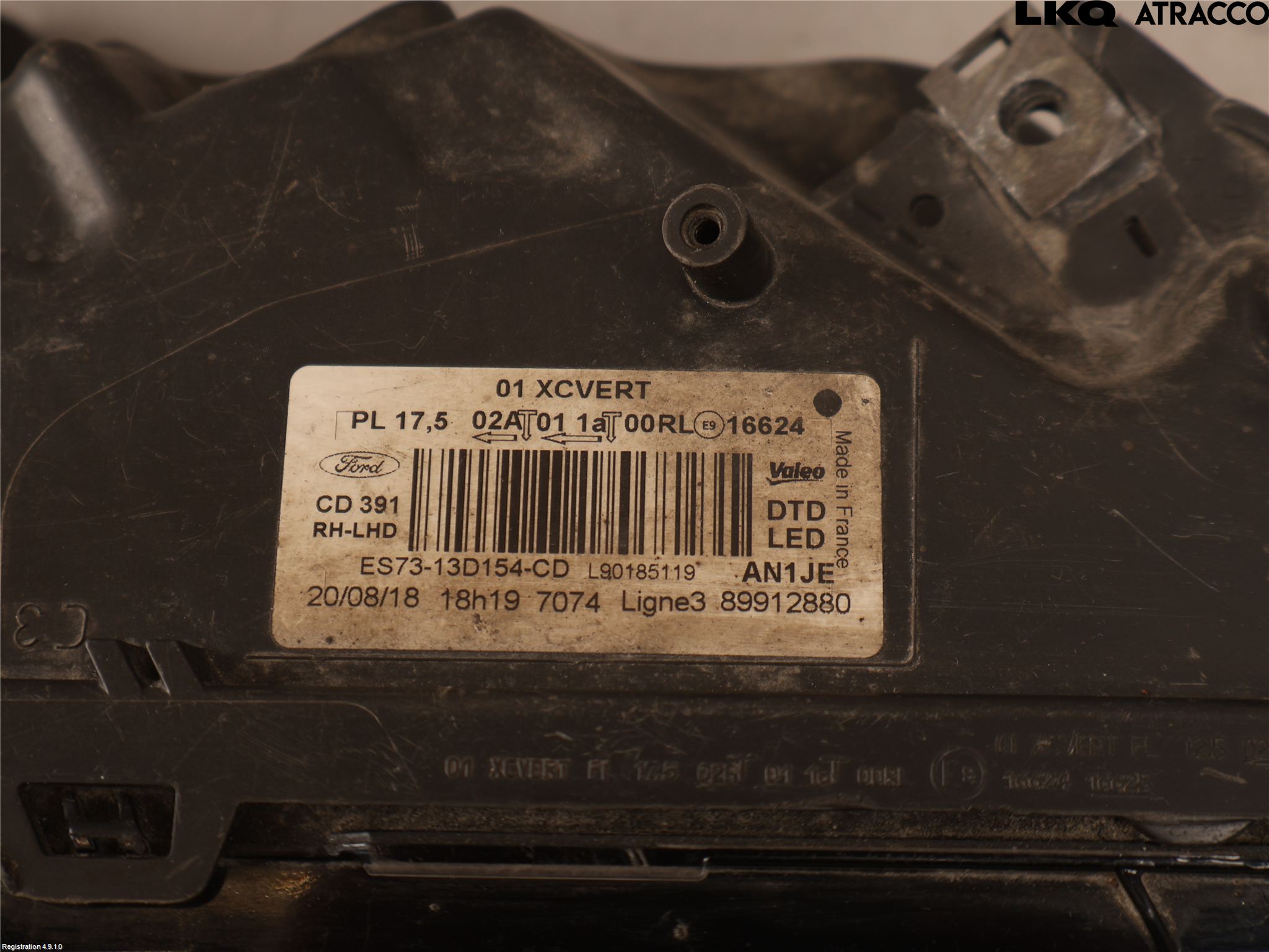 Ford MONDEO 15-22 Strålkastare Höger