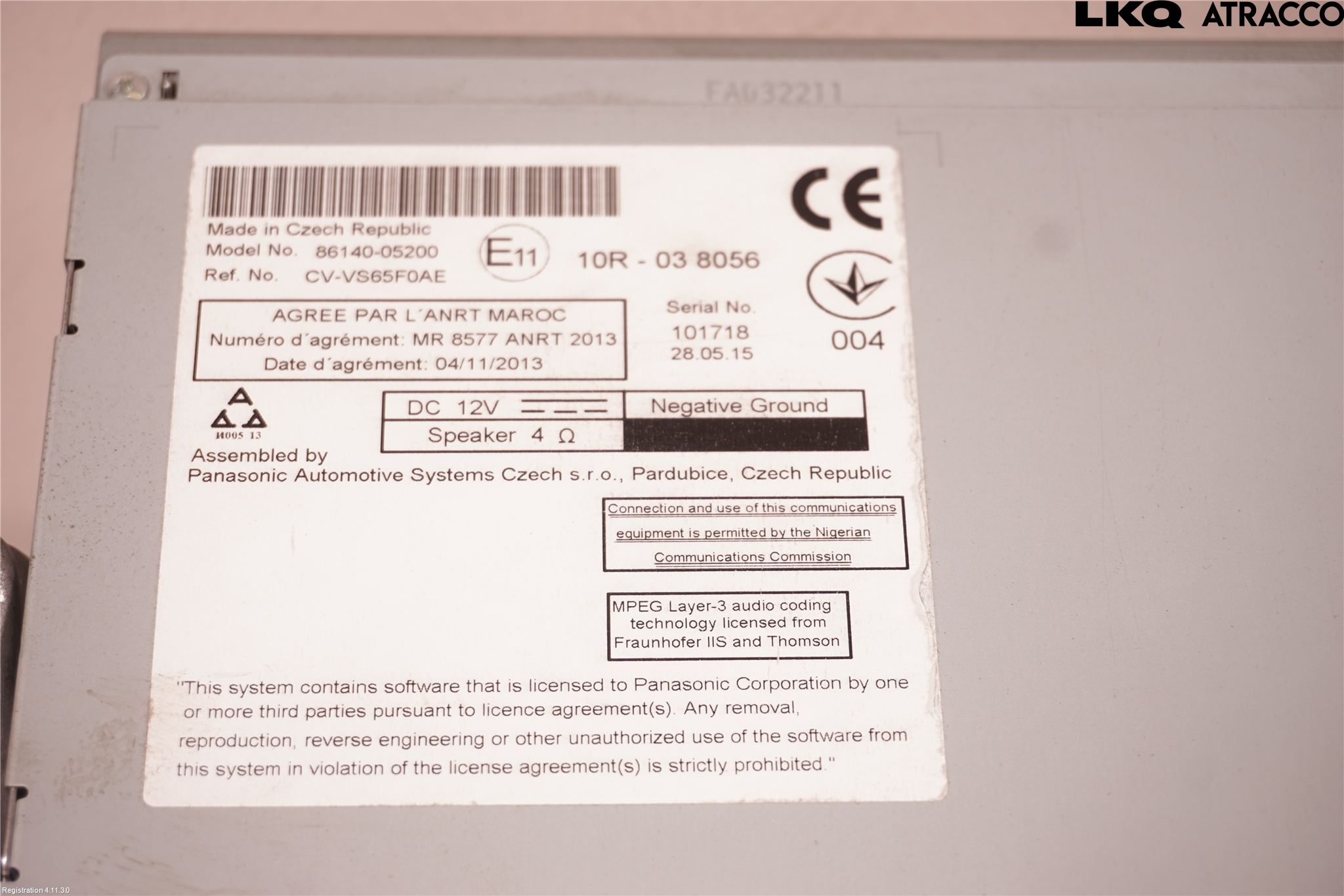 Toyota AVENSIS 16-18 Gps Navigator