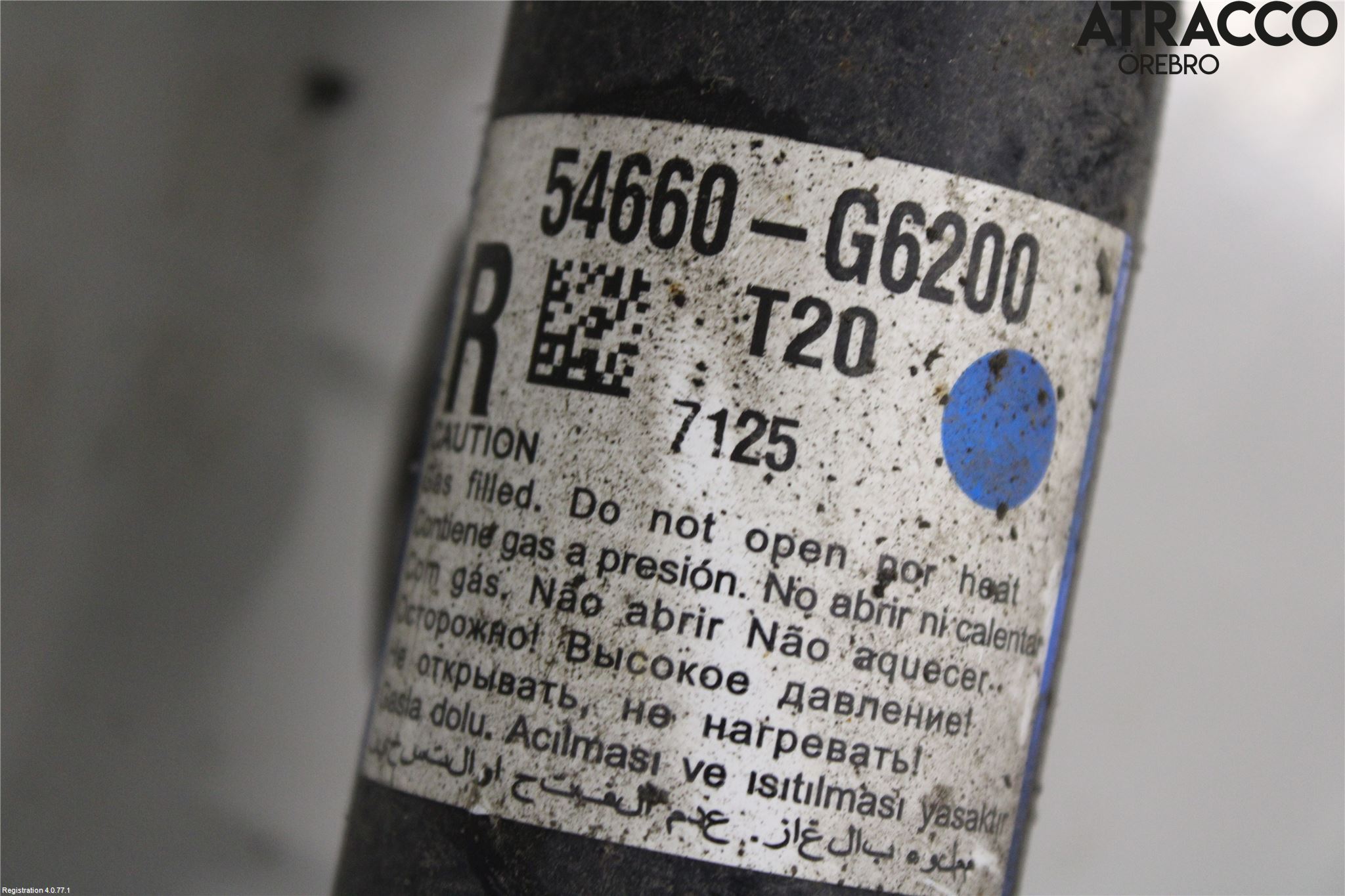 Kia PICANTO 17- Fjäderben Fram Höger