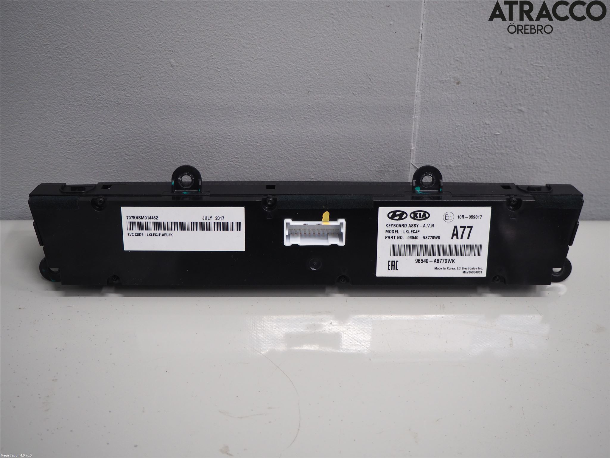 Kia OPTIMA 16-20 Cd Radio - Multimediapanel