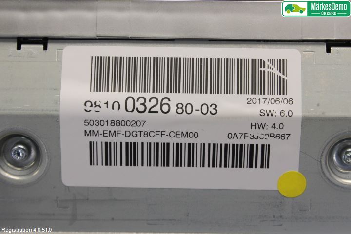 Peugeot 3008 17-24 Bildskärm