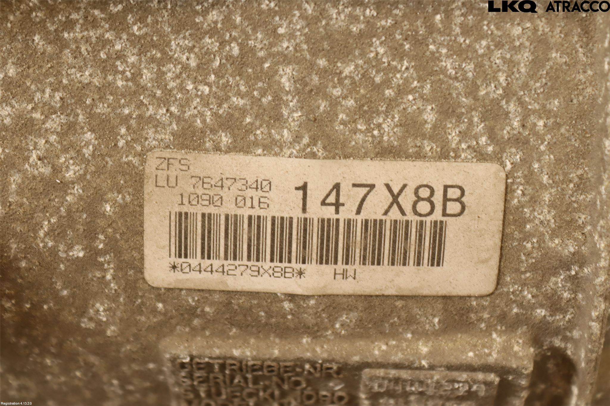 BMW 3 F30/F31/F80 12-19 Växellåda Automat