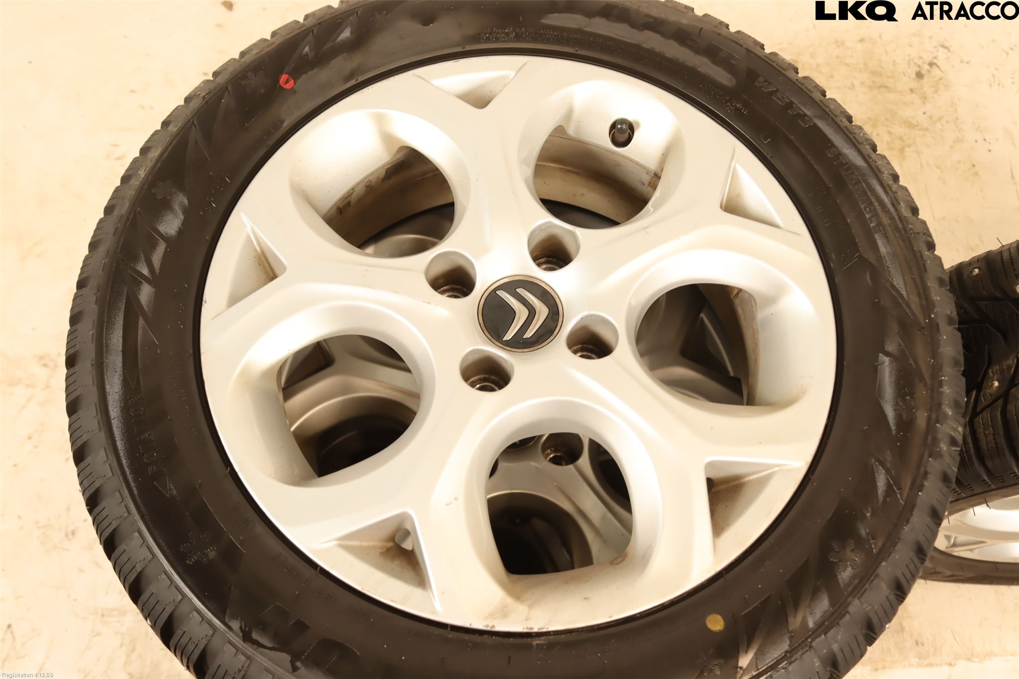Citroen C4 II 11-18 Vinterdäck Alumfälg 4St