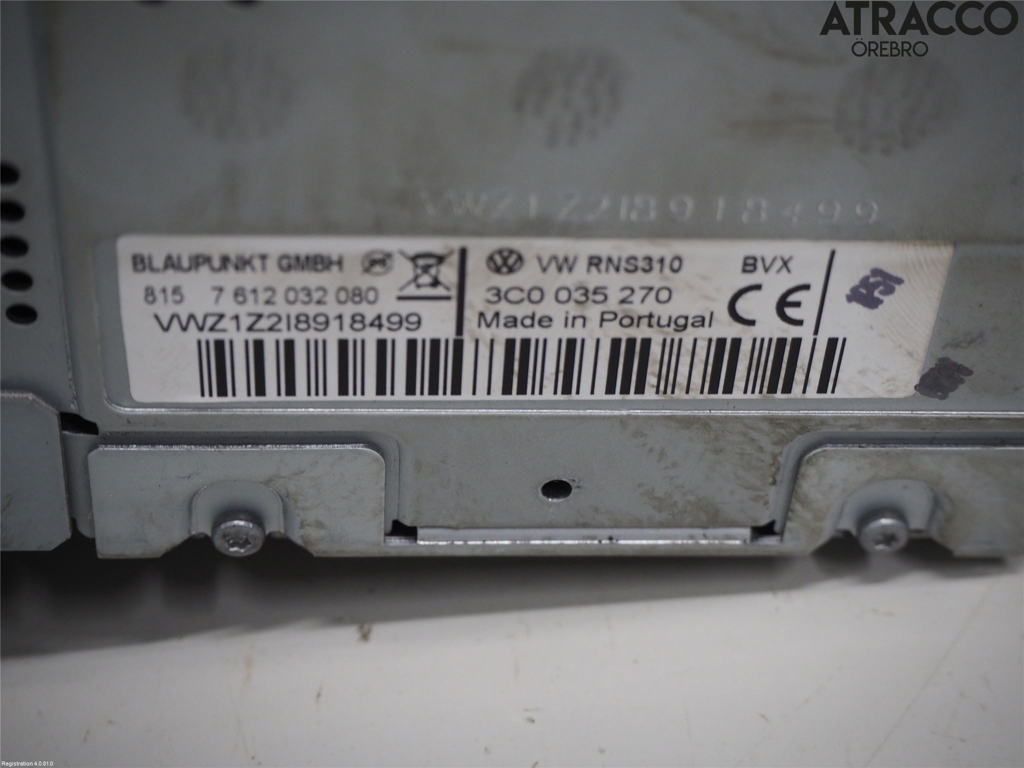 Volkswagen VW PASSAT 11-14 Cd Radio - Multimediapanel