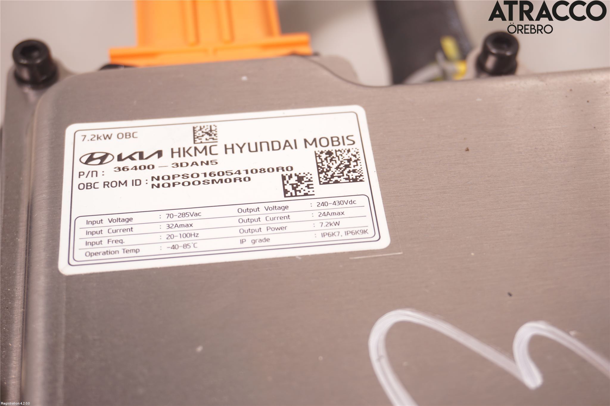 Kia SPORTAGE (NQ5) 22- Batteriladdare Högspänning