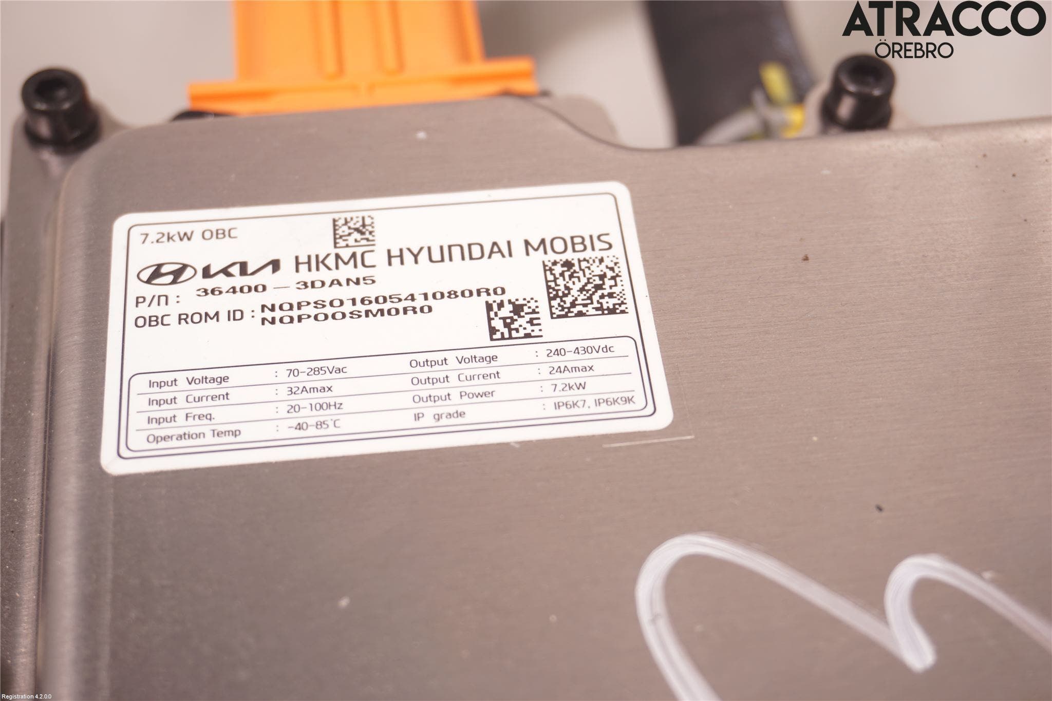 Kia SPORTAGE (NQ5) 22- Batteriladdare Högspänning