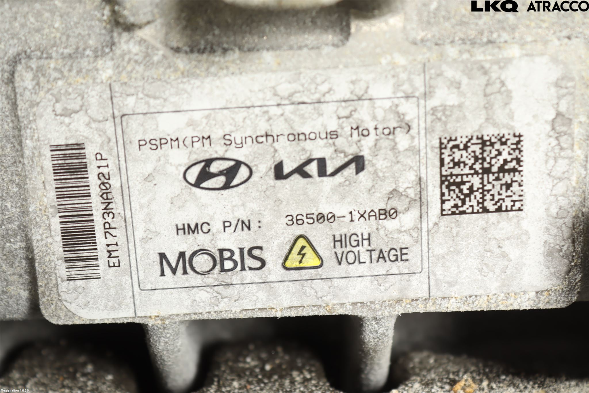 Kia EV6 (CV) 22- Motor Elektrisk Bak