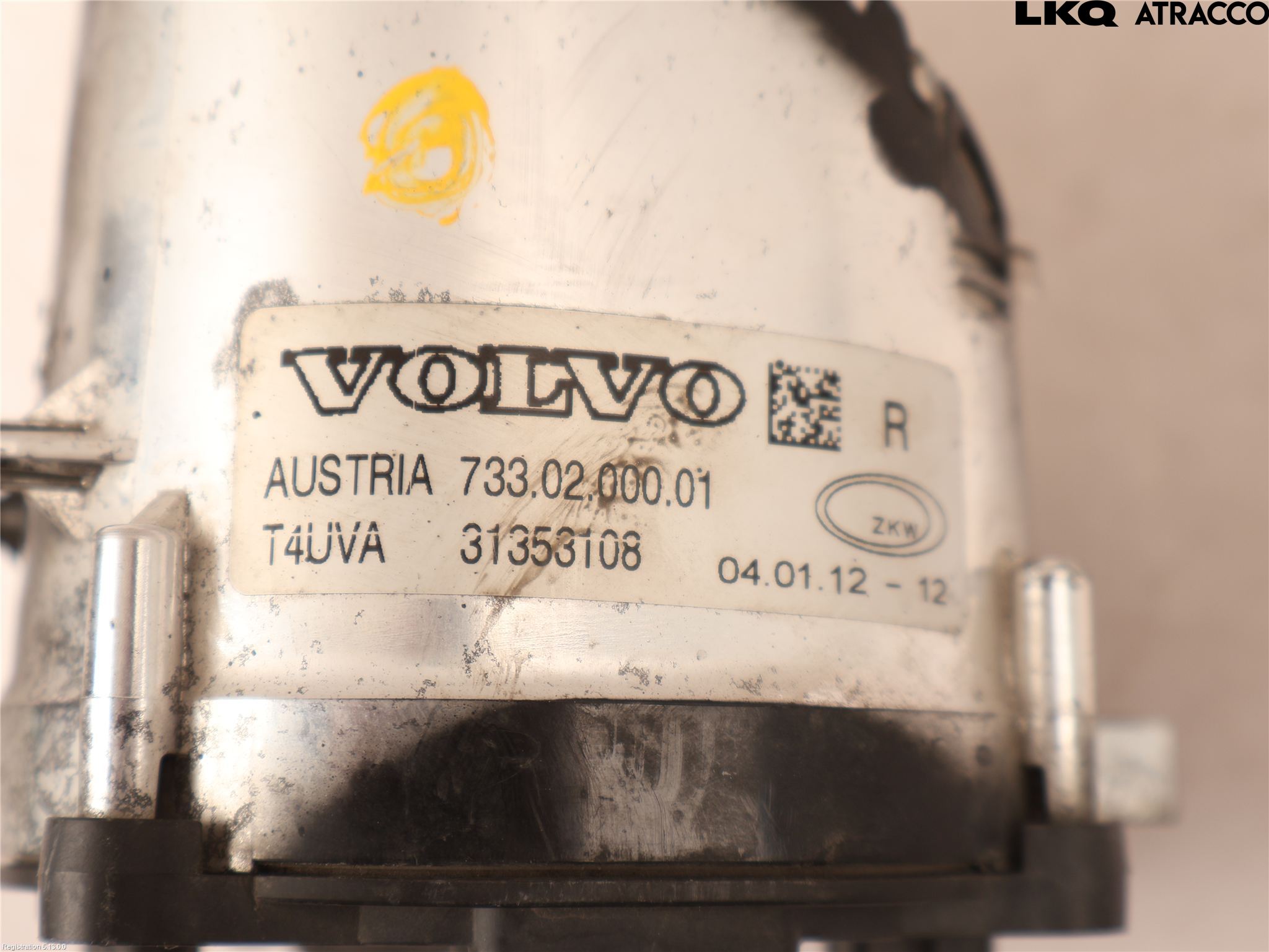 Volvo V50 08-12 Dimljus-Varselljus Fram