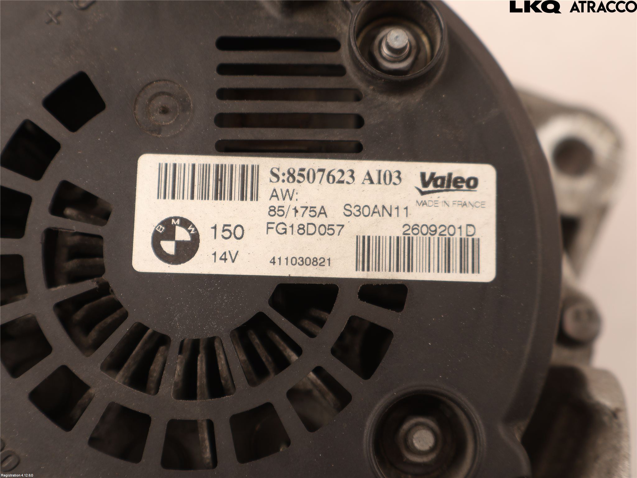 BMW 3 E90/91 SED/TOU 05-12 Generator