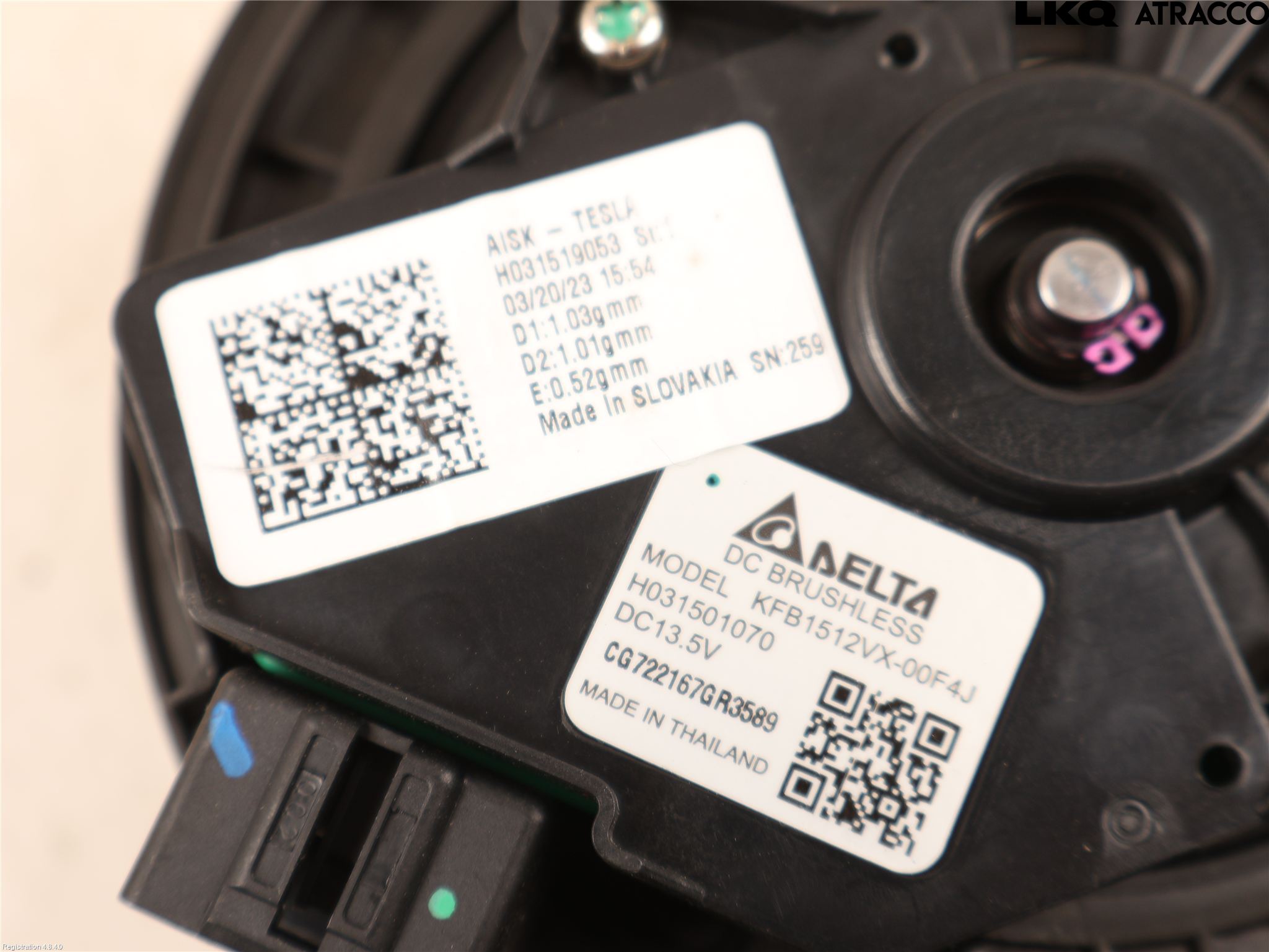 Tesla MODEL Y 21- Ac Värmefläkt