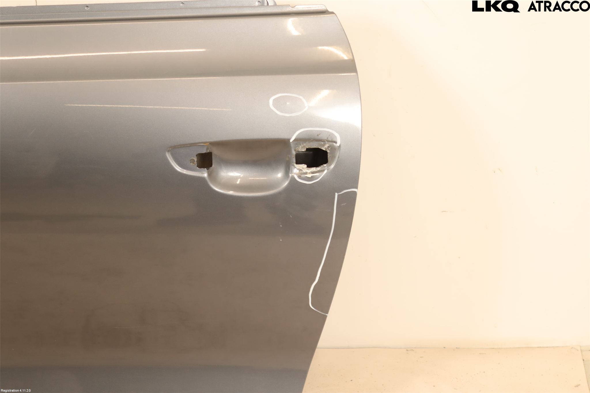 Volkswagen VW SCIROCCO 09-17 Dörr 2D Vänster