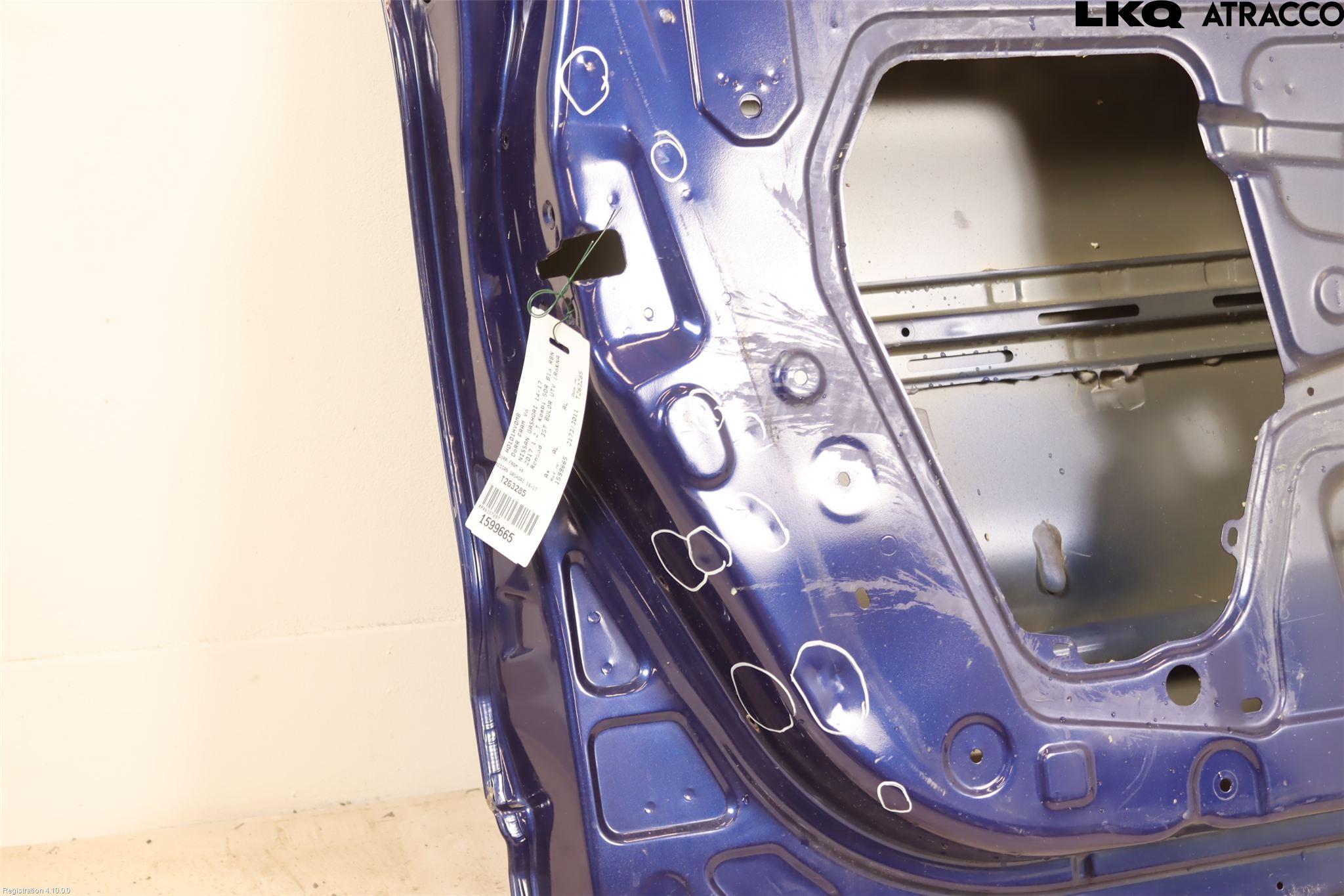 Nissan QASHQAI 14-17 Dörr Fram Vänster