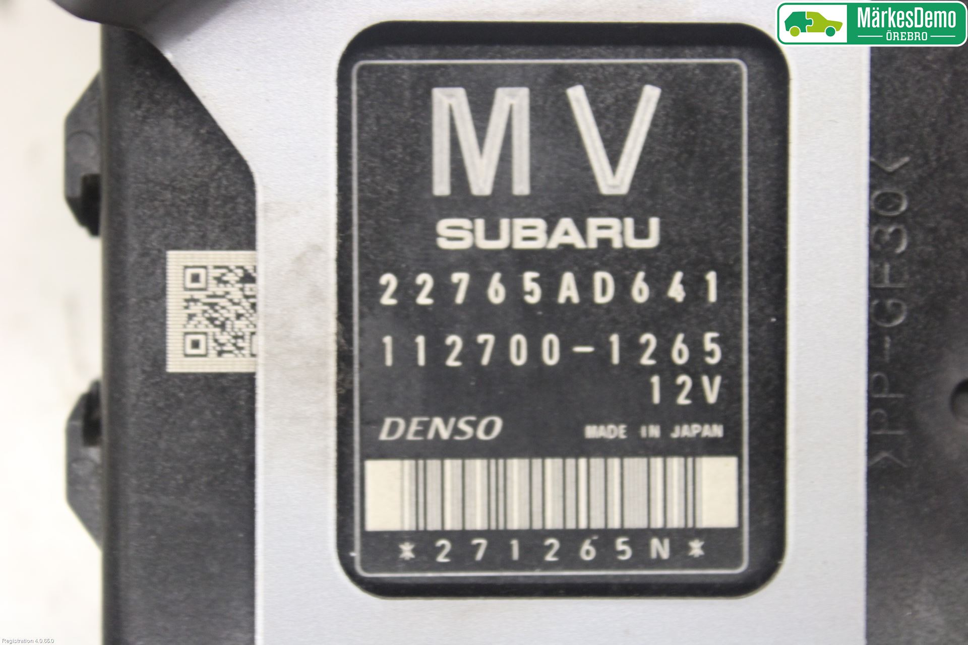 Subaru BRZ Styrenhet Övrigt