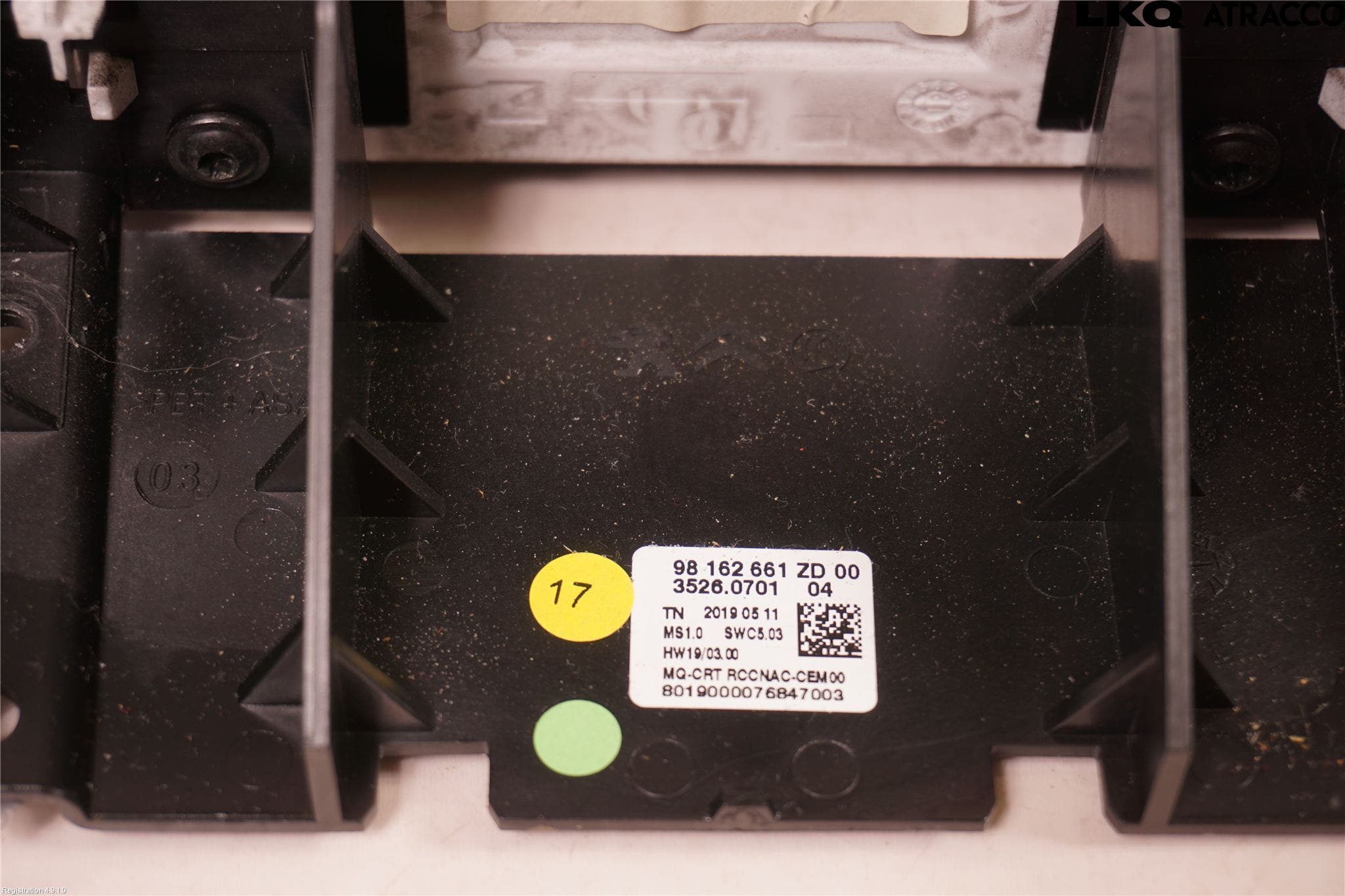 Peugeot PARTNER/E-PARTNER 19- Cd Radio - Multimediapanel