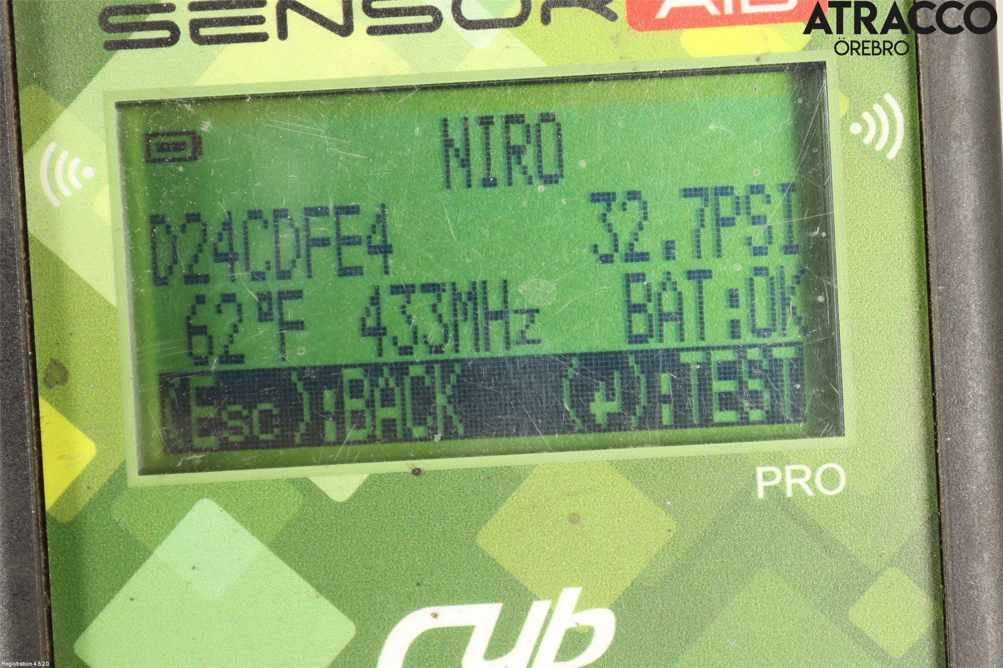 Kia NIRO (DE) 17-22 Sommardäck Alumfälg 4St