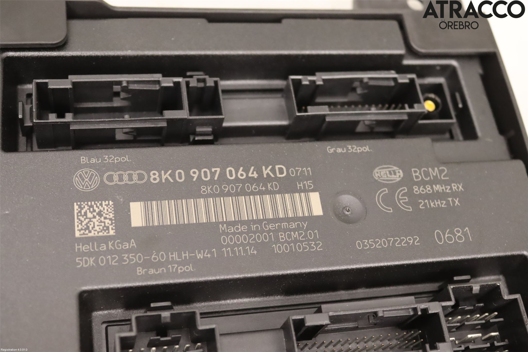 Audi A4 12-15 Komfort Styrdon