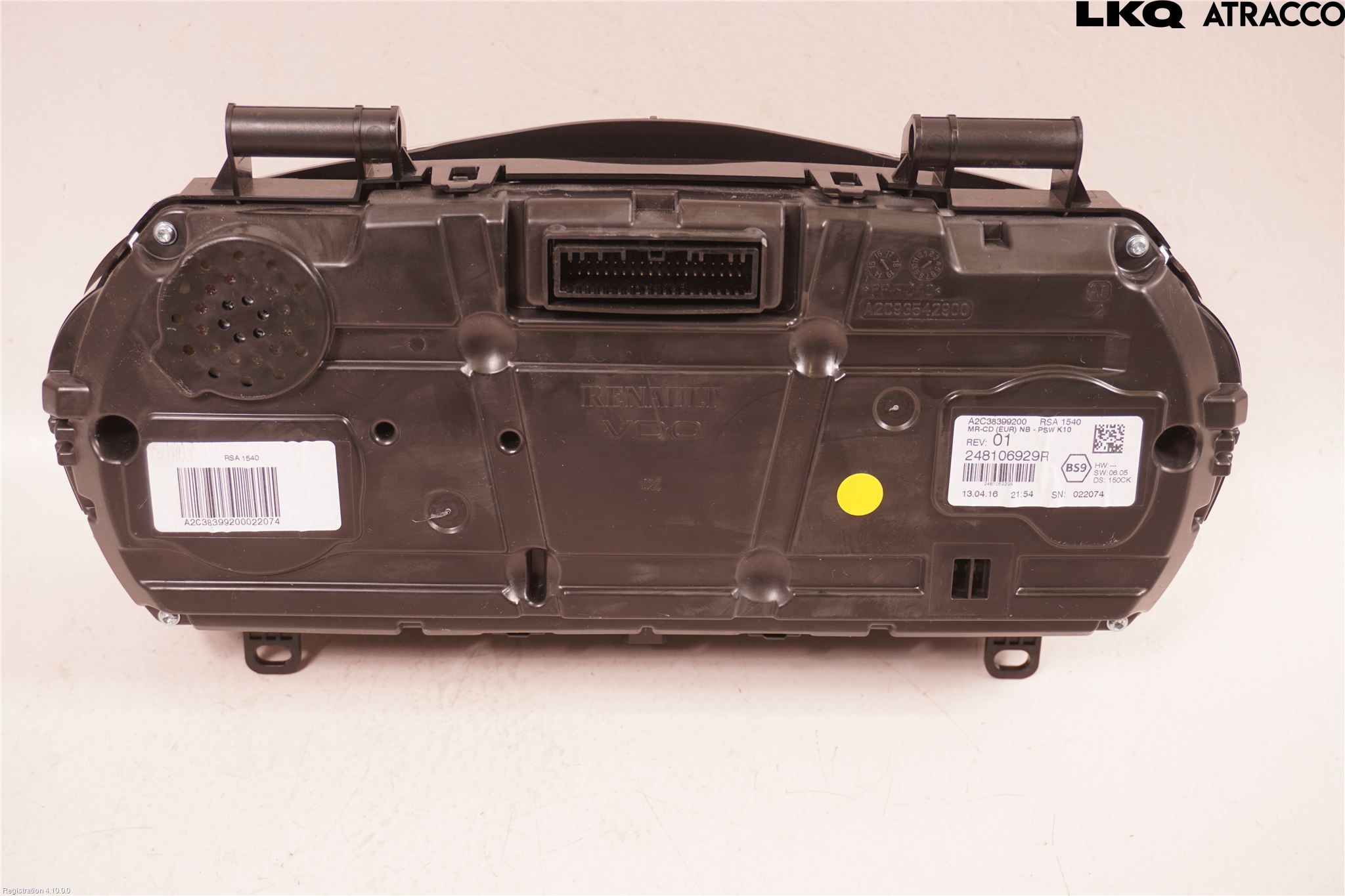 Renault TALISMAN 16-20 Instrument Komb