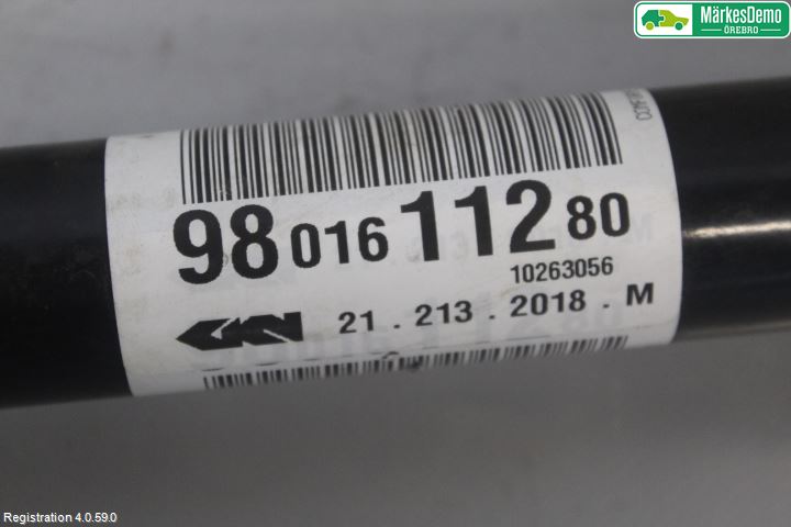 Citroen COTROEN C3 17-24 Drivaxel Fram Höger