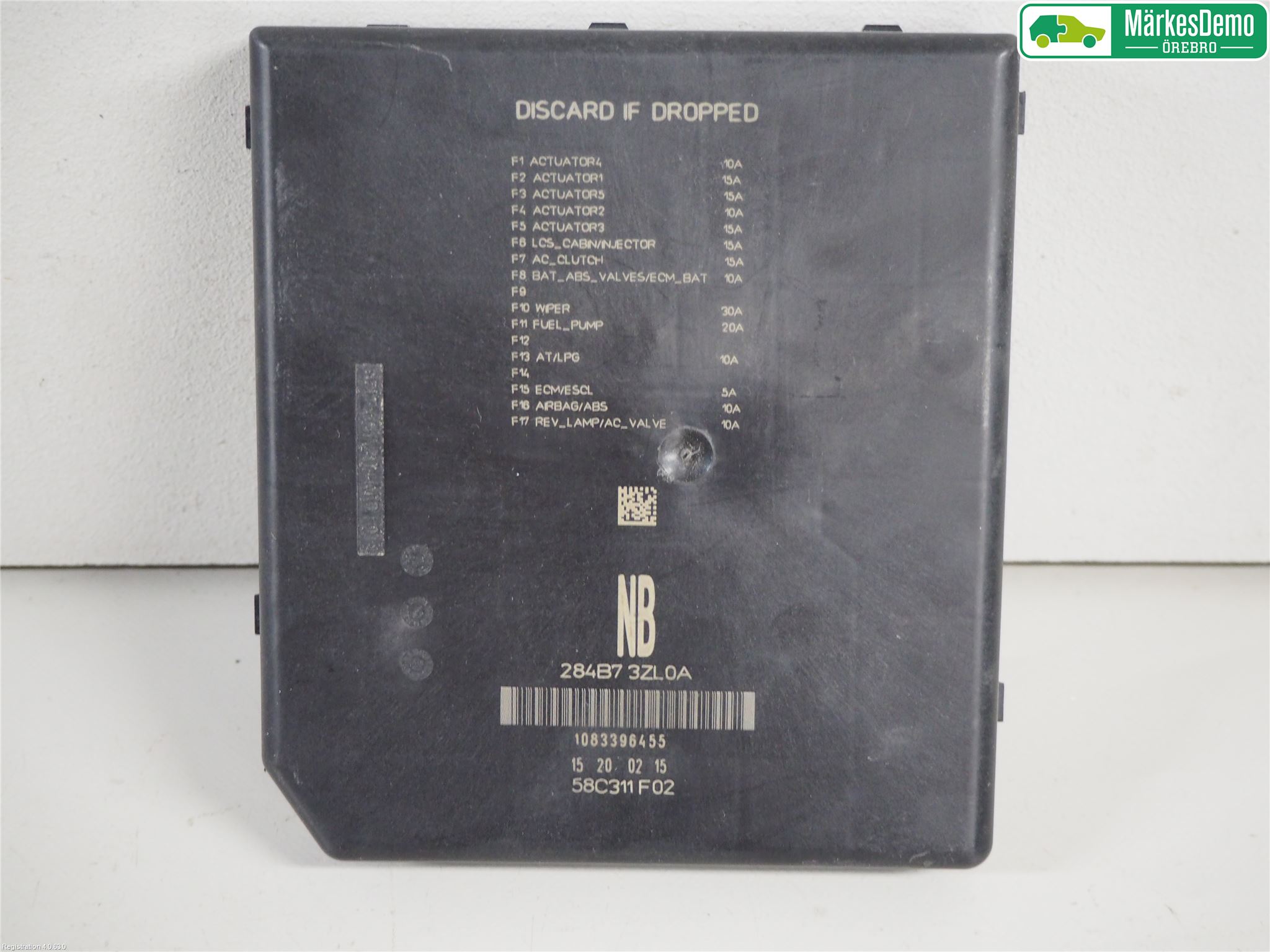 Nissan PULSAR Säkringsdosa-Elcentral