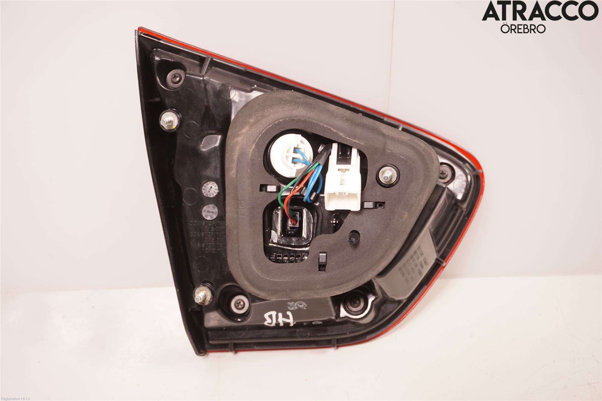 Kia RIO 12-16 Bakljus Lucka Hö