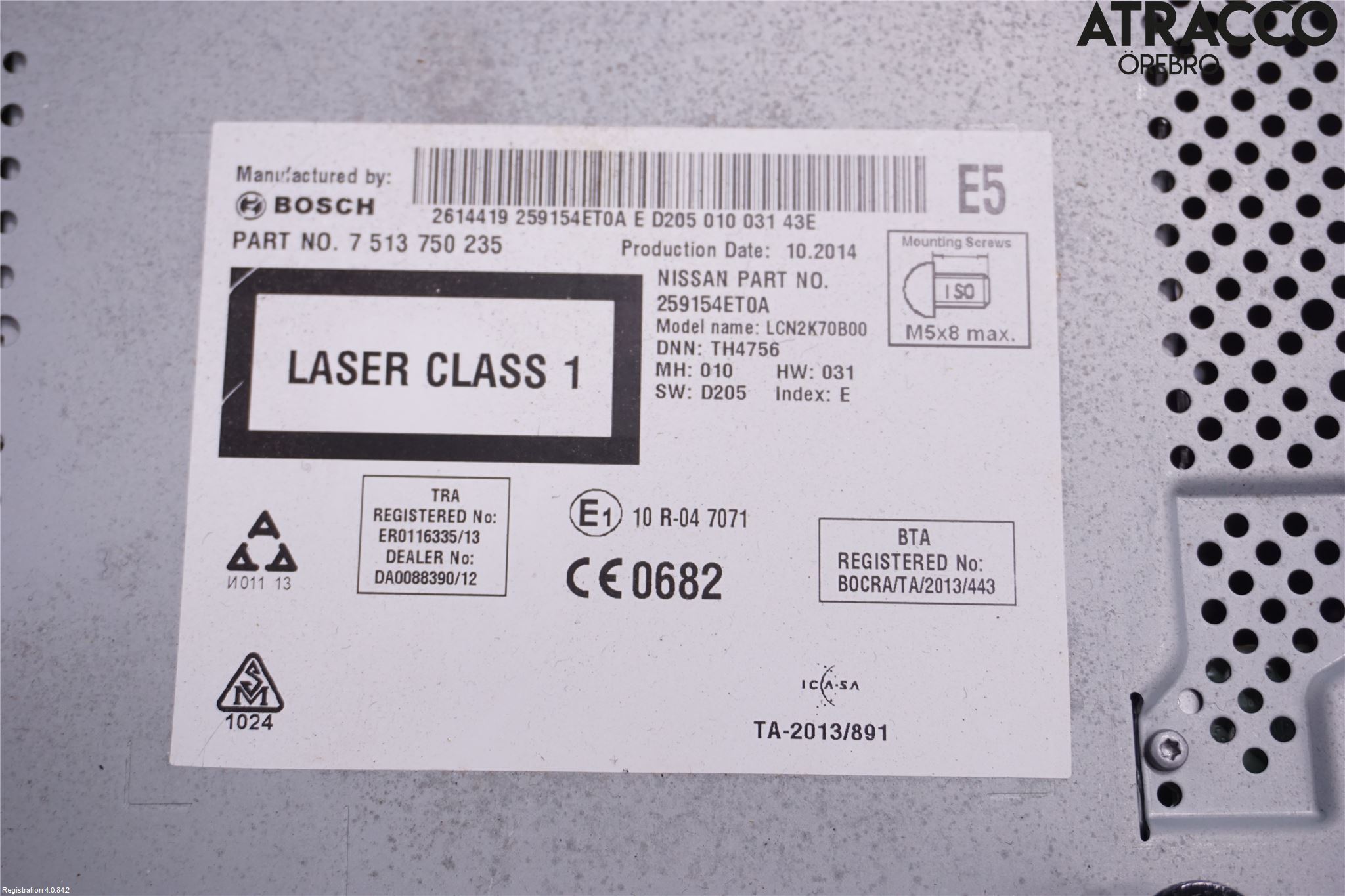 Nissan X-TRAIL 14-21 Gps Navigator