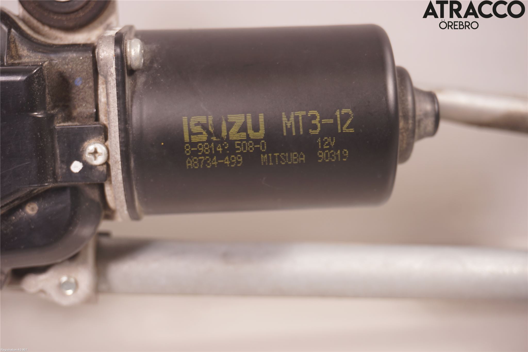 Isuzu D-MAX Torkarmotor Vindruta