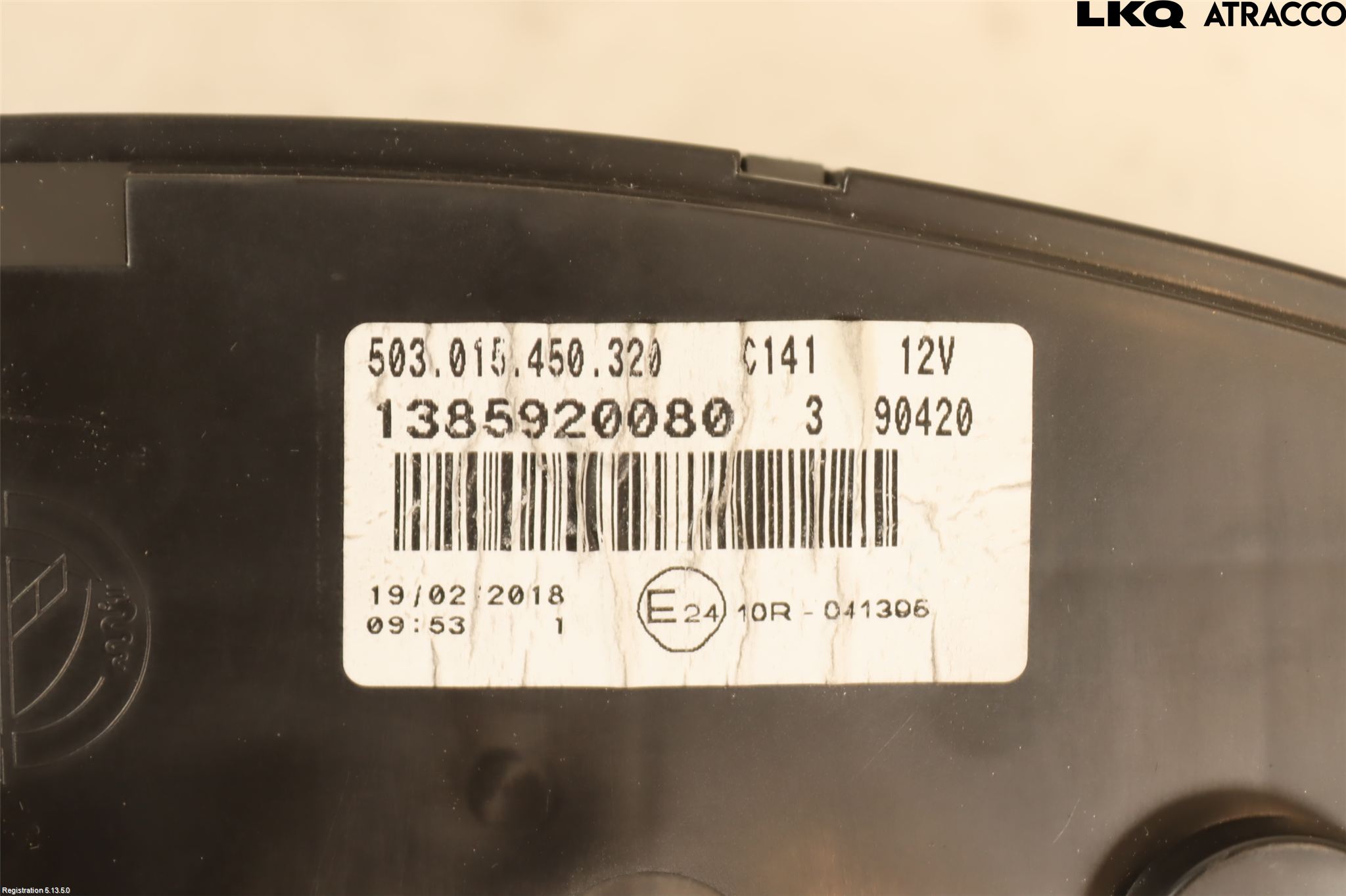 Husbil, husvagn HUSBIL HYMER Instrument Komb
