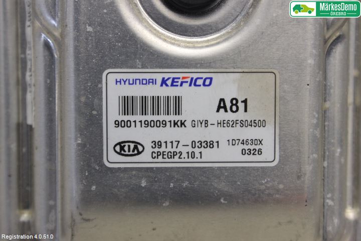 Kia RIO 17- Styrenhet Insprut Bensin