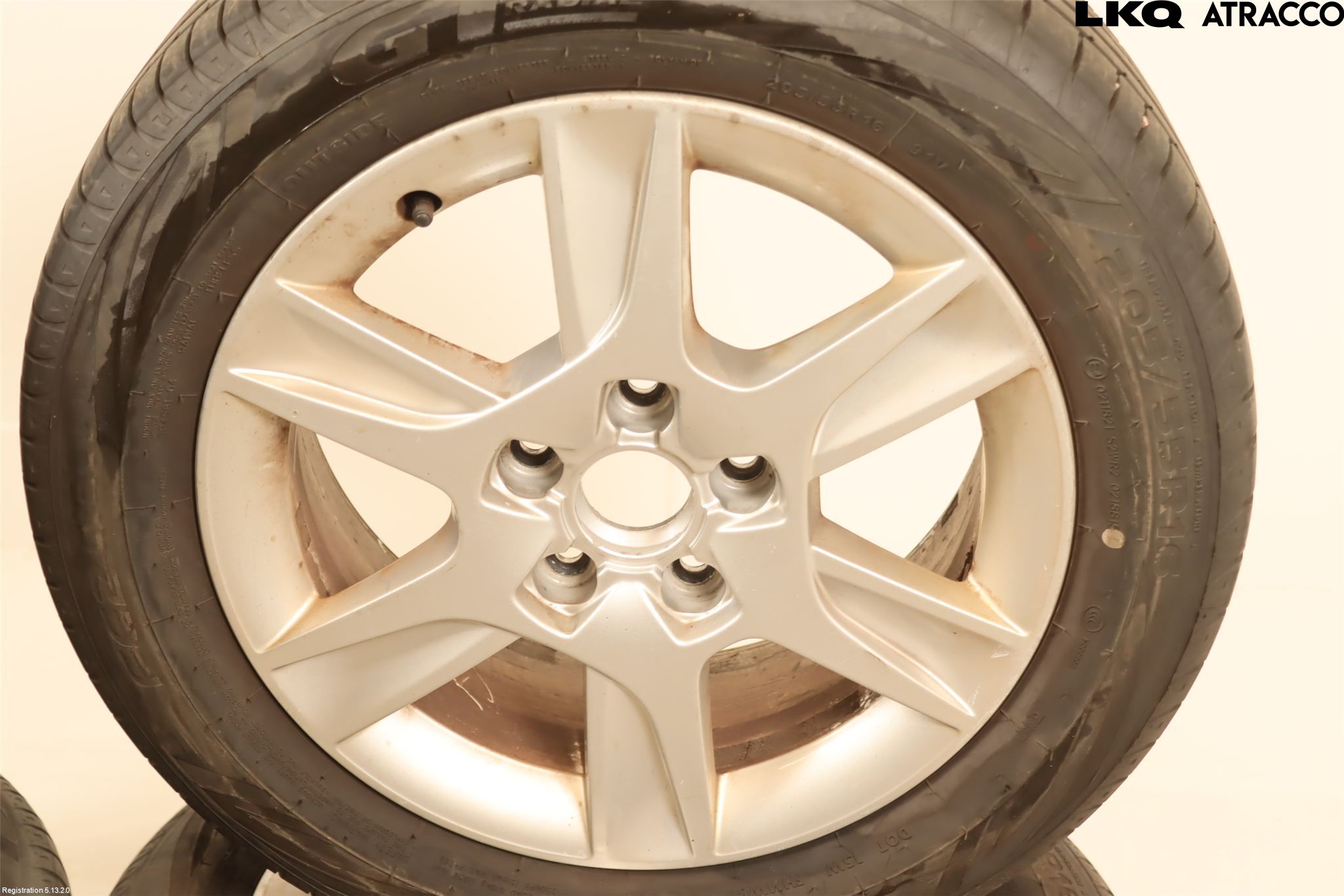 Audi A3/S3 05-13 Sommardäck Alumfälg 4St