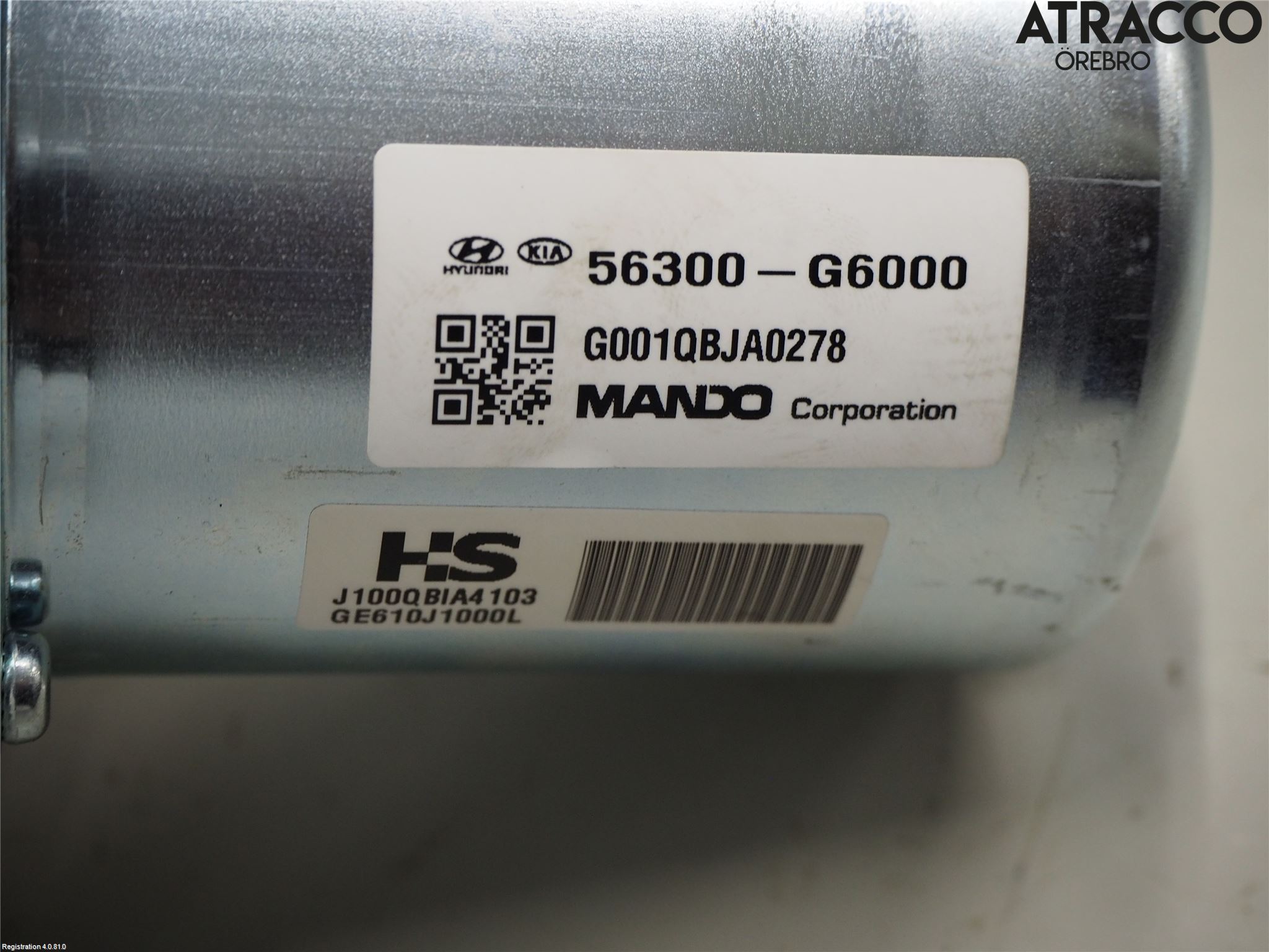 Kia PICANTO 17- Rattaxelagg Med Inb Servo