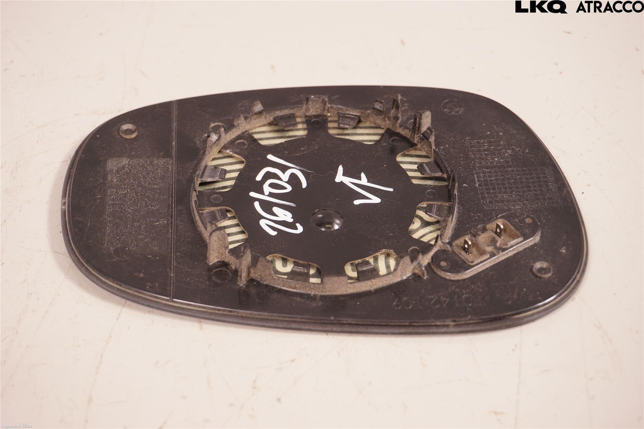 BMW 3 E90/91 SED/TOU 05-12 Spegelglas Vä