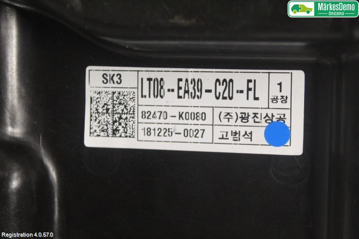 Kia SOUL 09- Fönsterhissmekanism