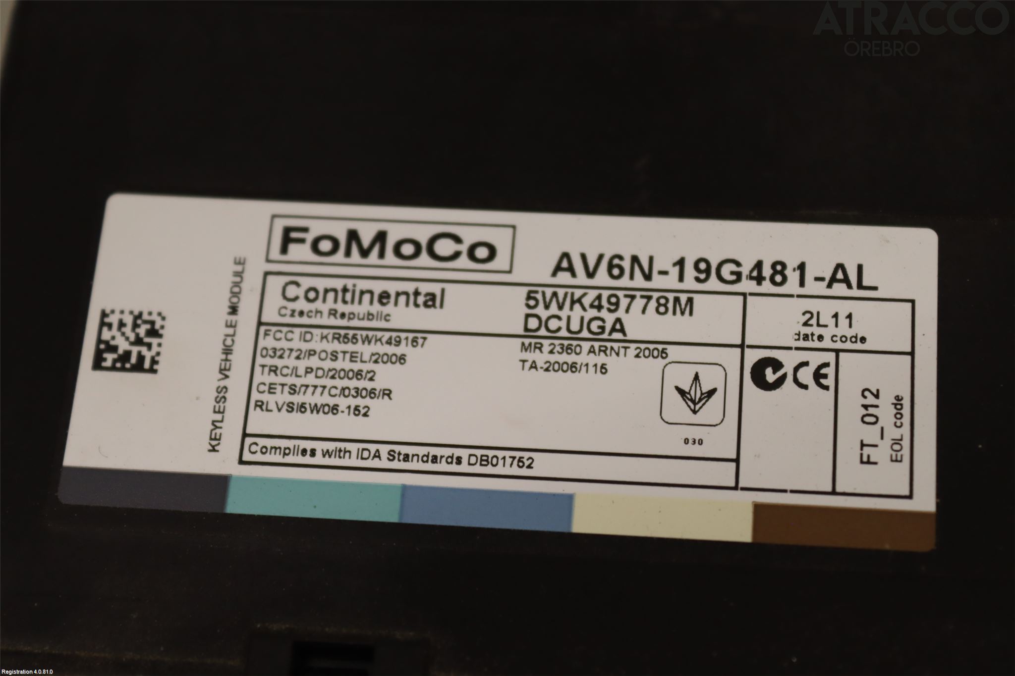 Ford FOCUS 11-14 Komfort Styrdon