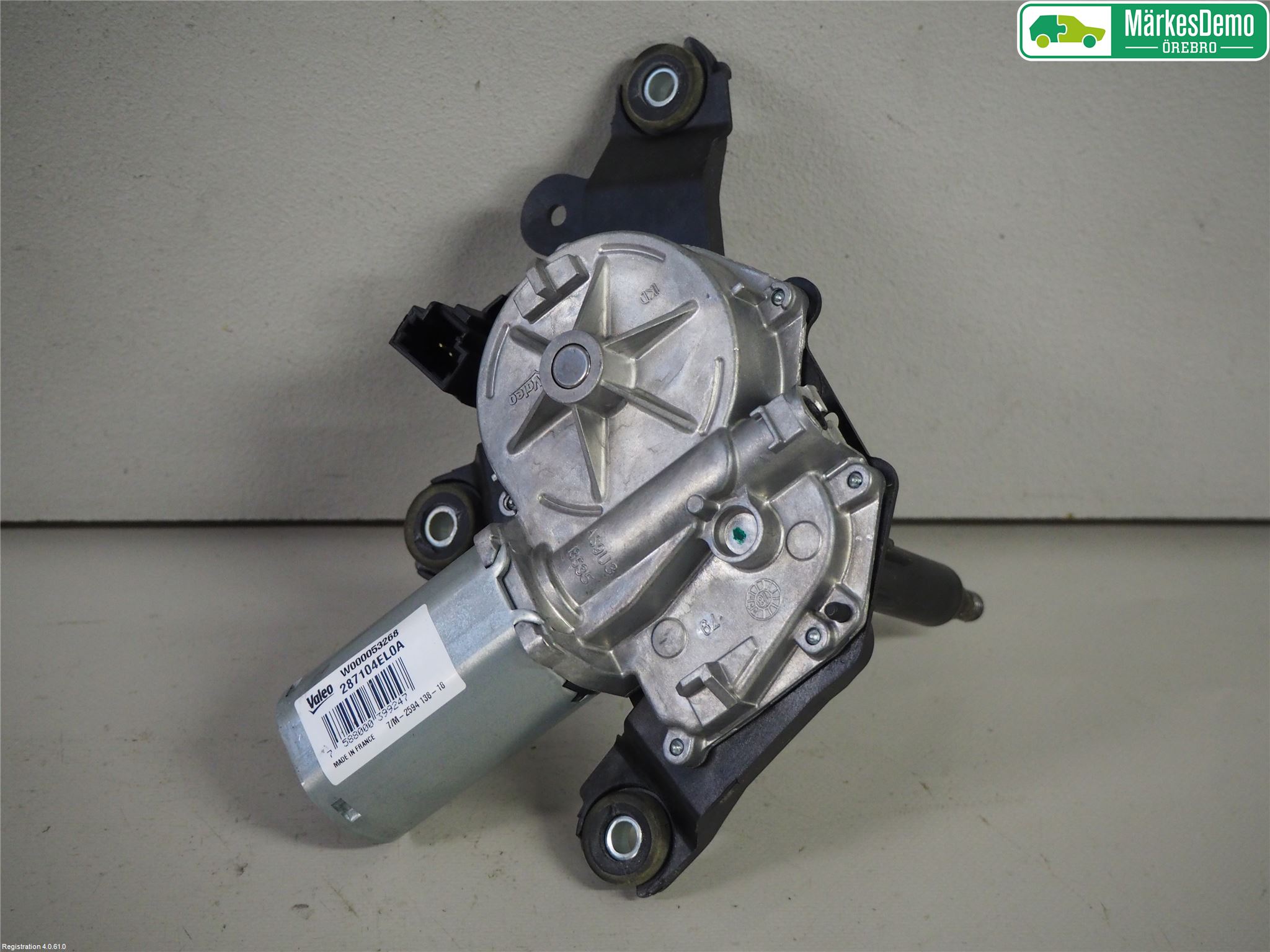 Nissan QASHQAI 17-21 Torkarmotor Baklucka