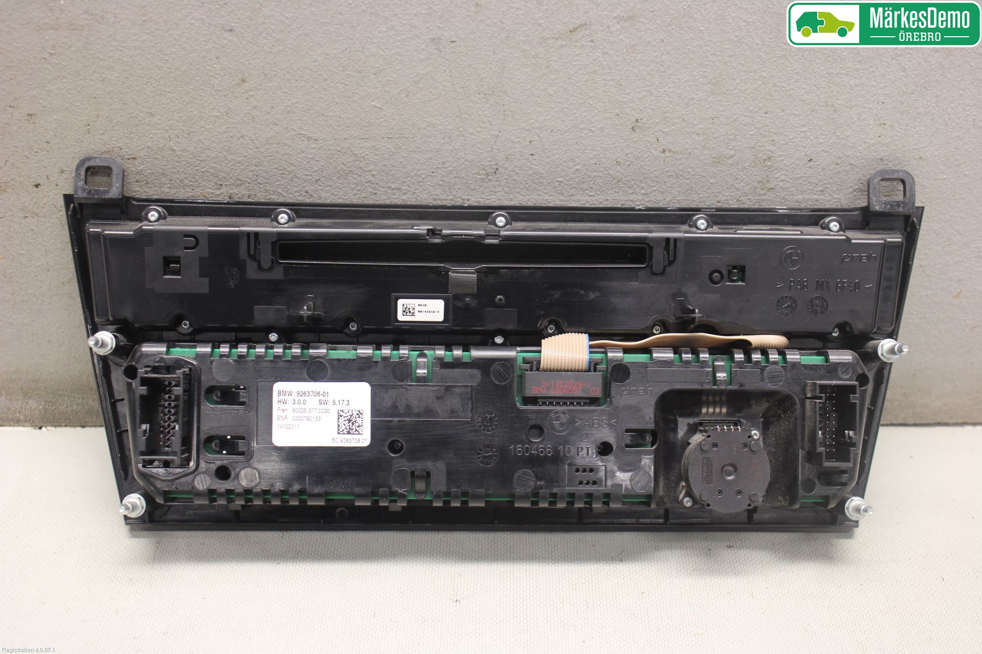 BMW 7 F01/02/03/04 09-15 Cd Radio - Multimediapanel