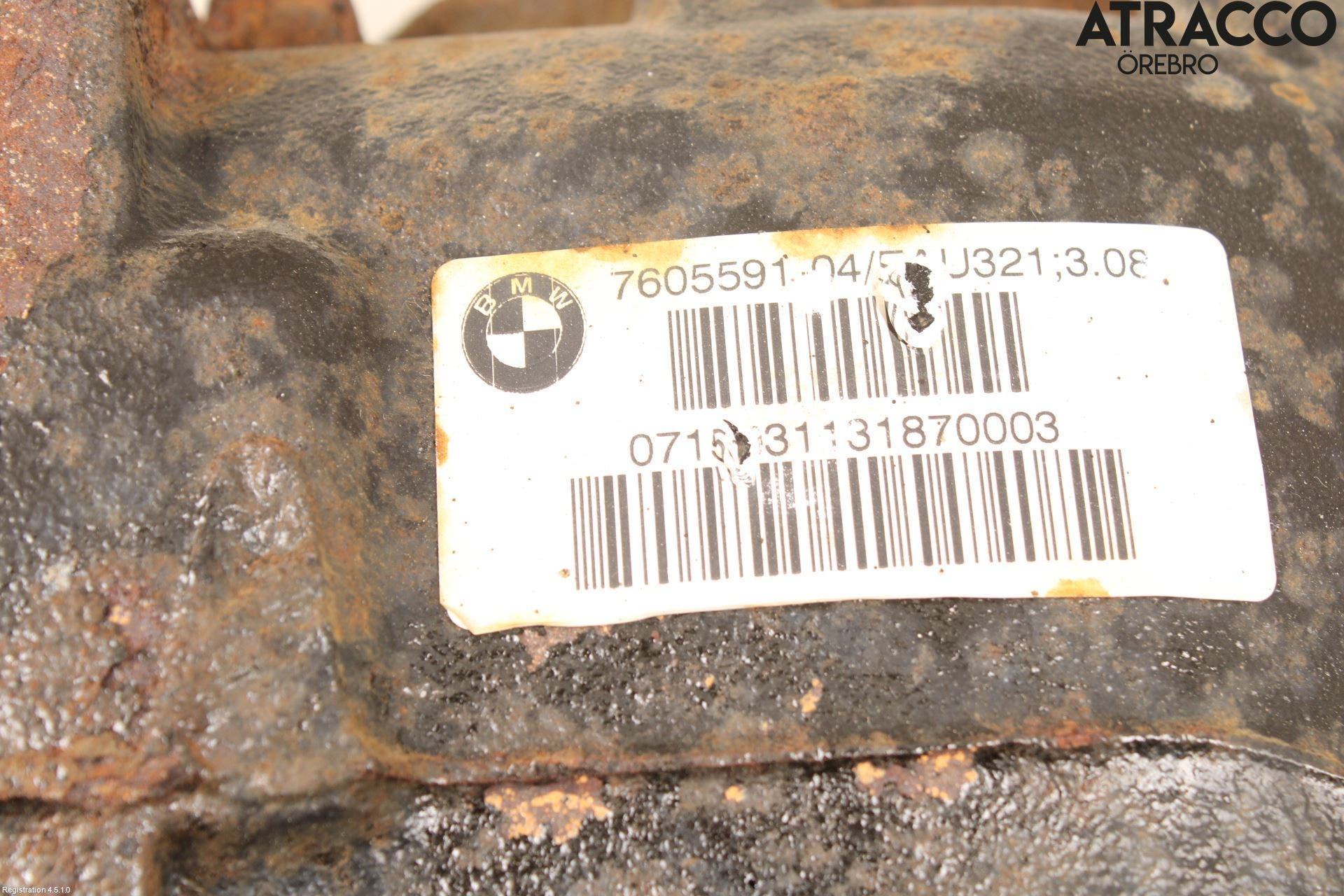 BMW 1 F20/F21 11-19 Bakväxel-Diff