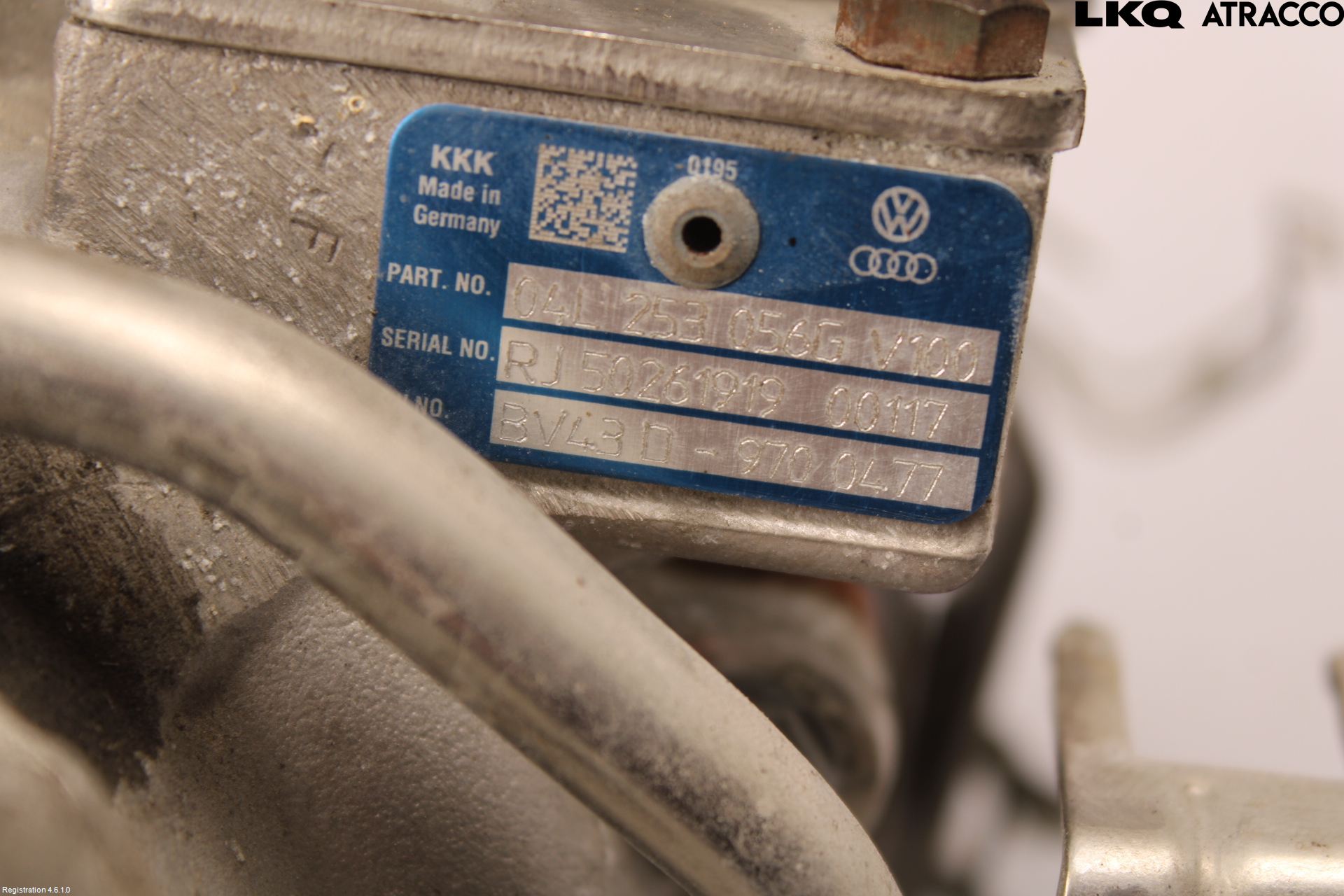 Volkswagen VW PASSAT 15-19 Turboaggregat