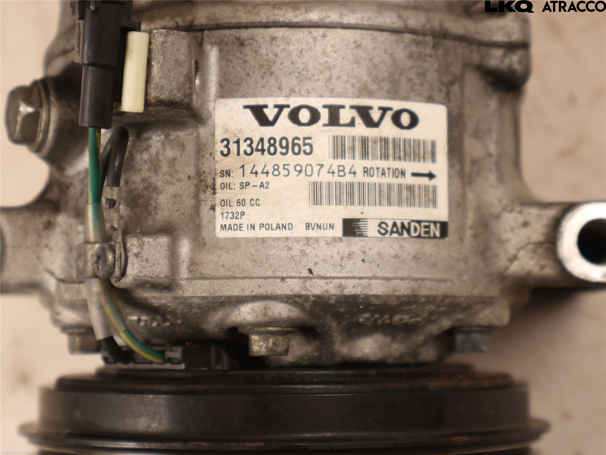 Volvo V40 12-19 Ac Kompressor