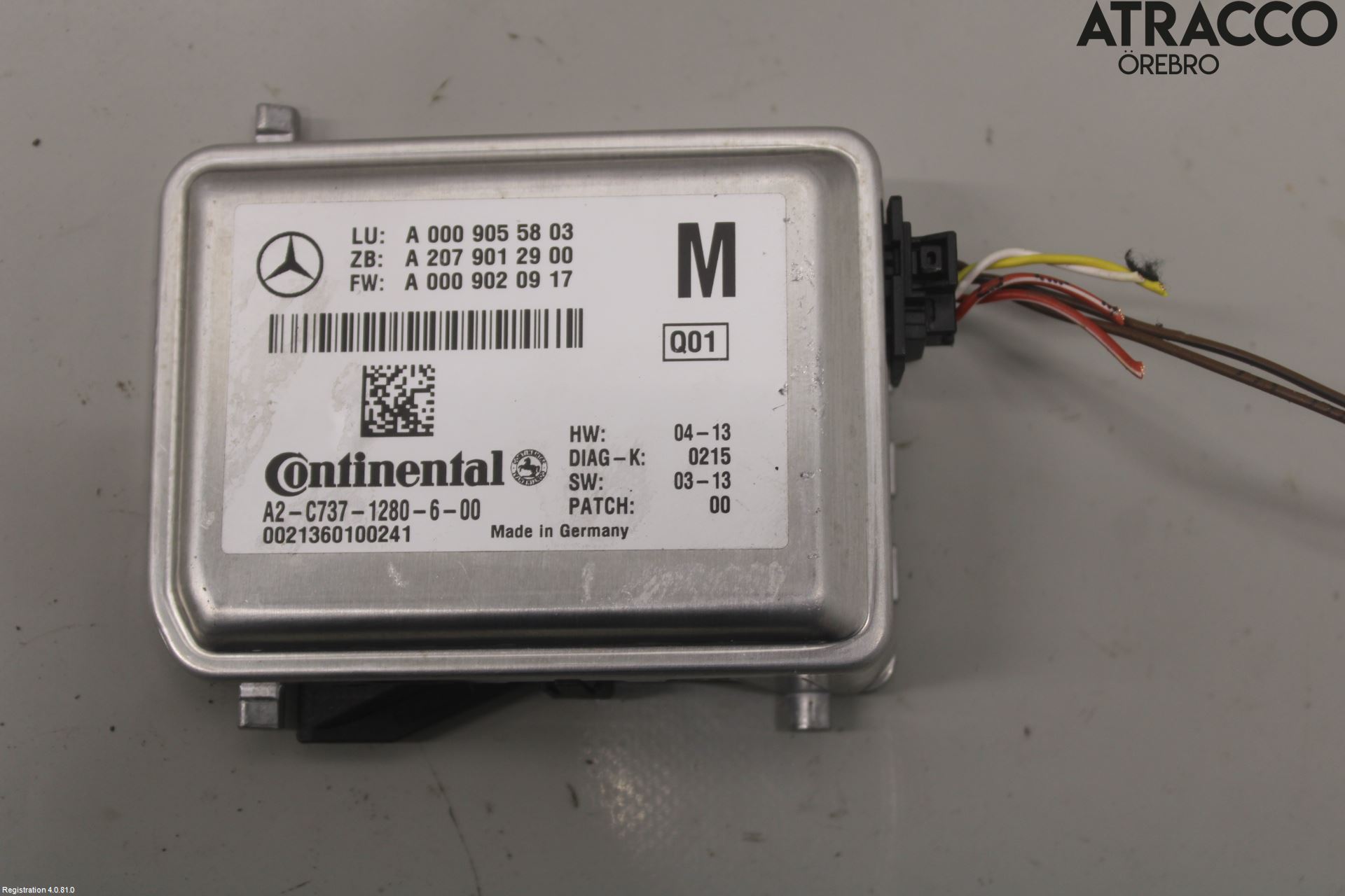 Mercedes-Benz MB E-KLASS (W212) 09-16 Parkeringshjälp Kamera
