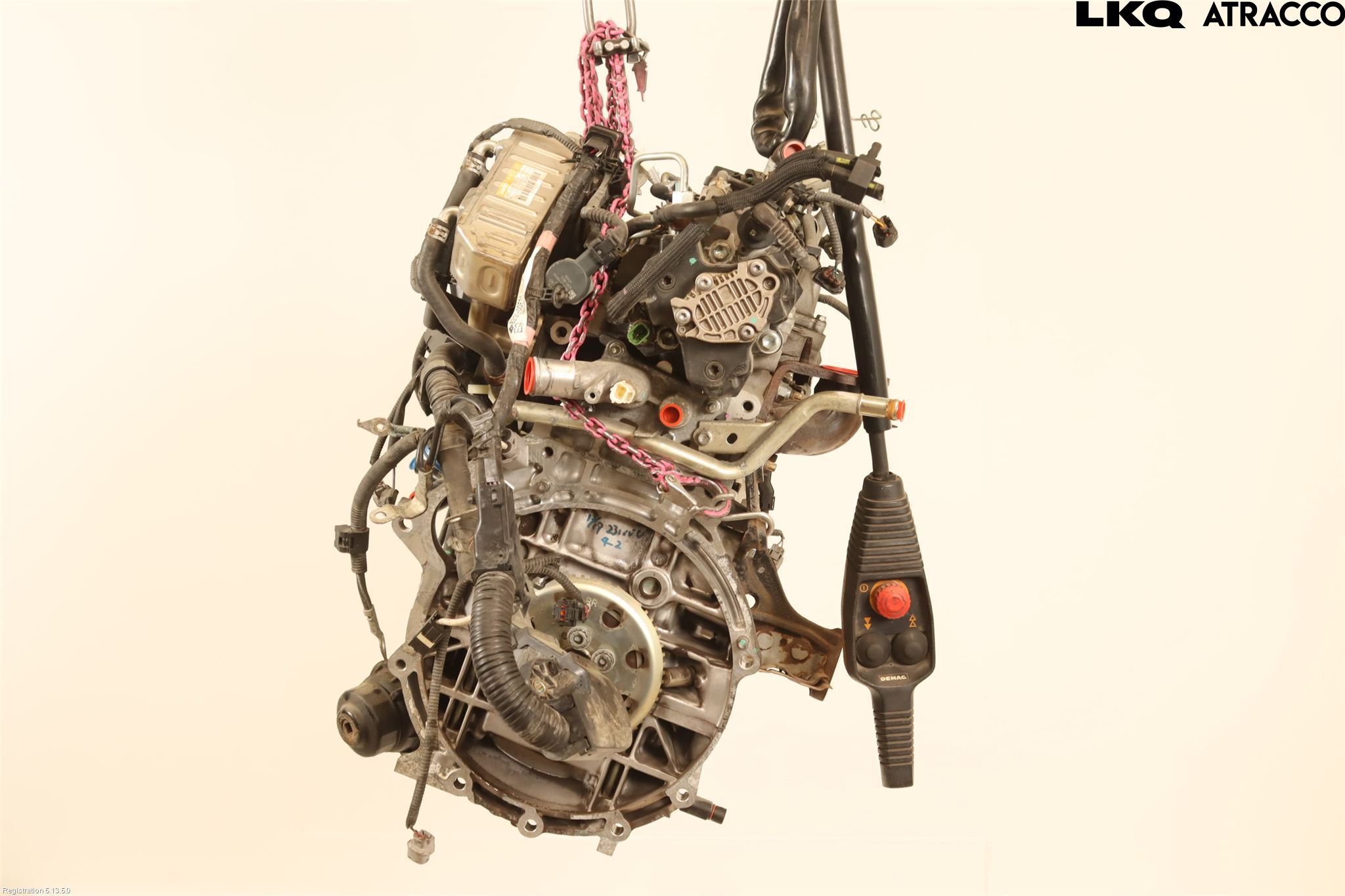 Toyota YARIS XP130 12-14 Motor Diesel