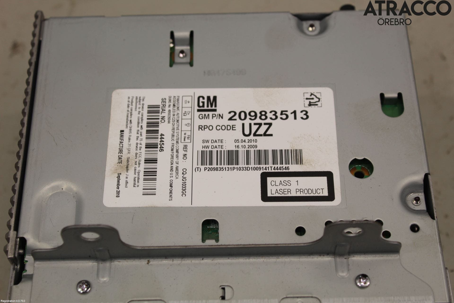 Opel ASTRA J 10-15 Radio