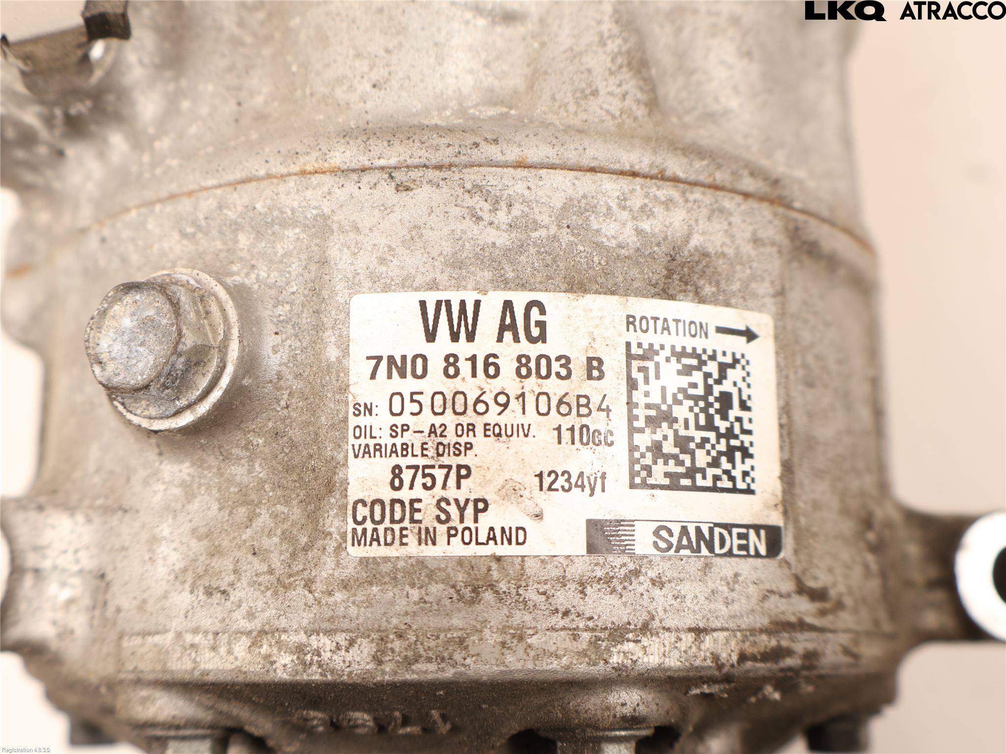 Volkswagen VW SHARAN 11- Ac Kompressor