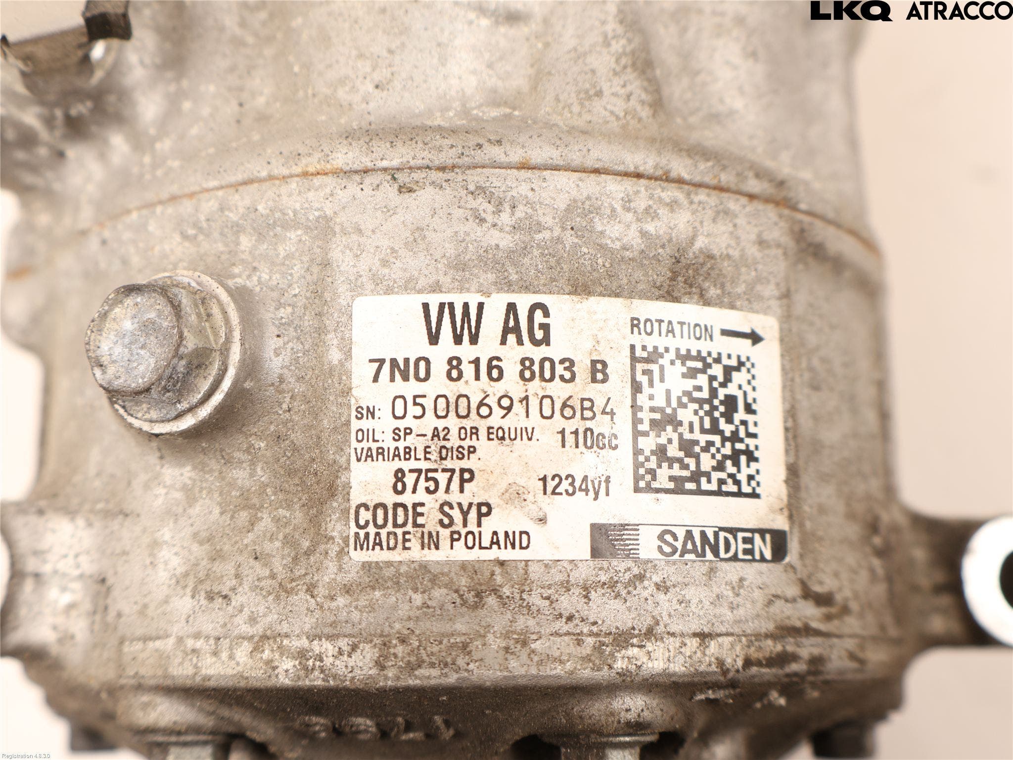 Volkswagen VW SHARAN 11- Ac Kompressor