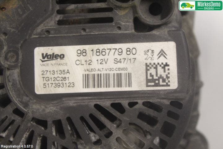 Peugeot PEUGOT 208 16-19 Generator