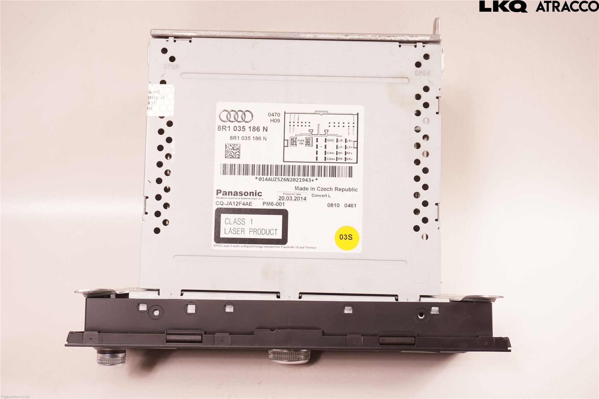 Audi A4 12-15 Cd Radio - Multimediapanel