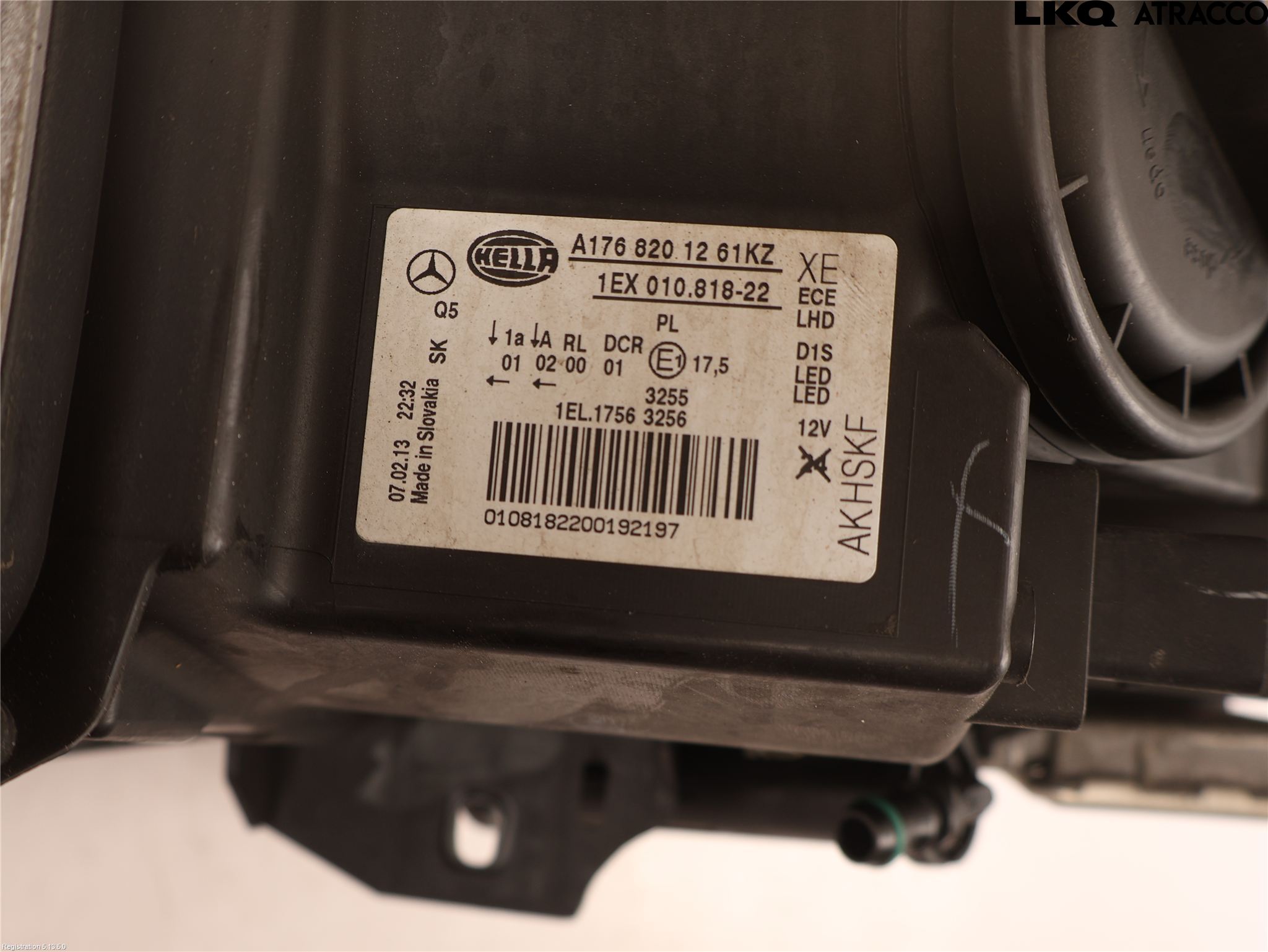 Mercedes-Benz MB A-KLASS (W176) 13-18 Strålkastare Höger