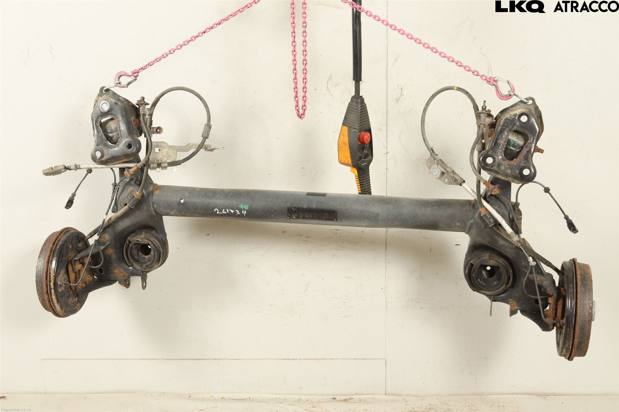 Opel CORSA E 15-19 Bakaxelbalk