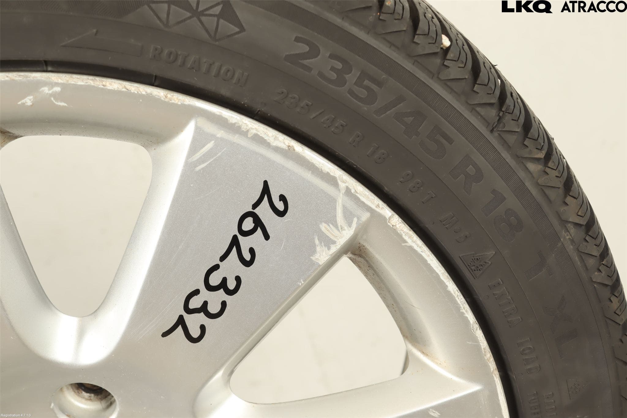 Audi A6/S6     05-11 Vinterdäck Alumfälg 4St