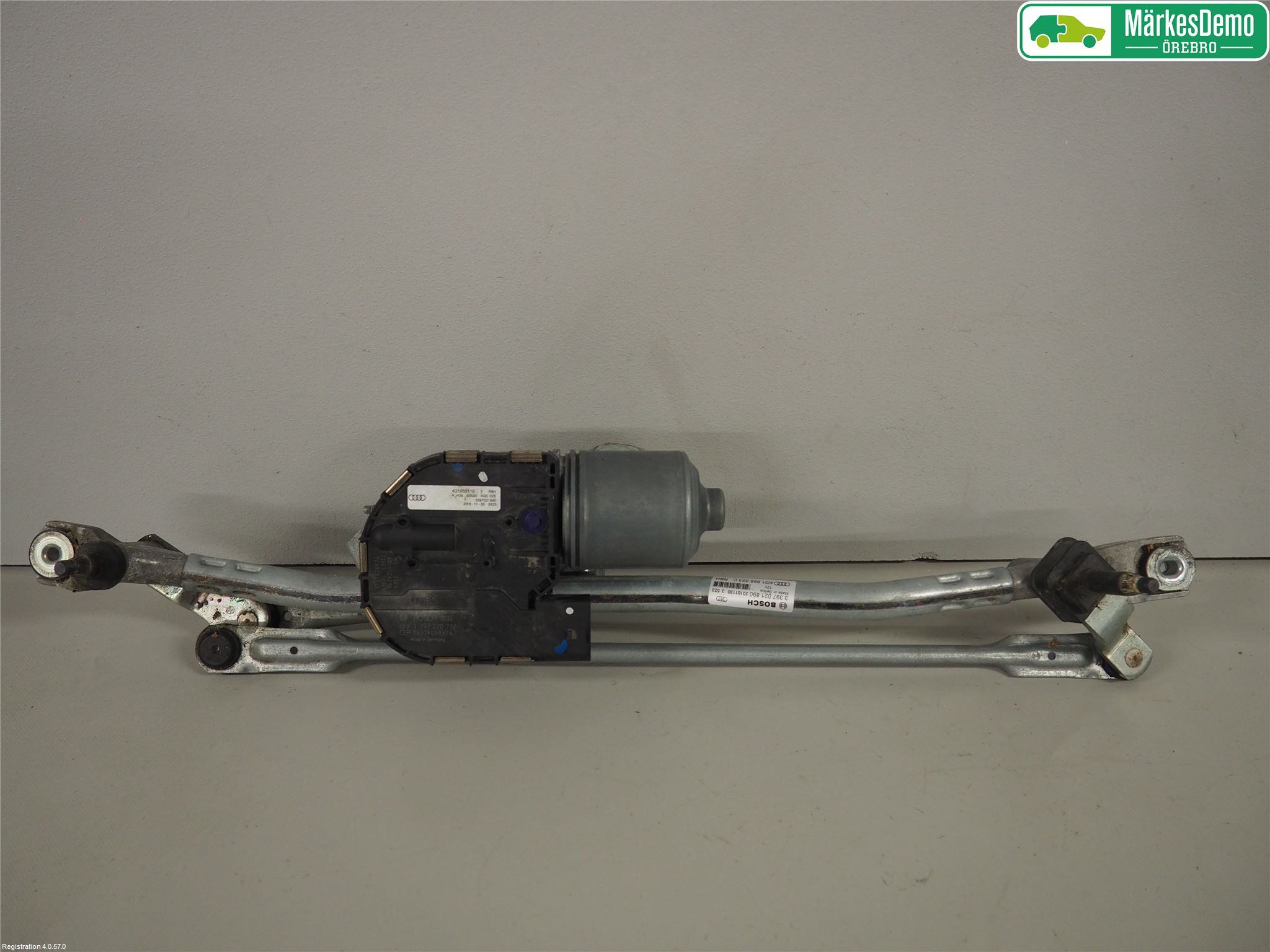 Audi A6/S6 4G 11-18 Torkarmotor Vindruta