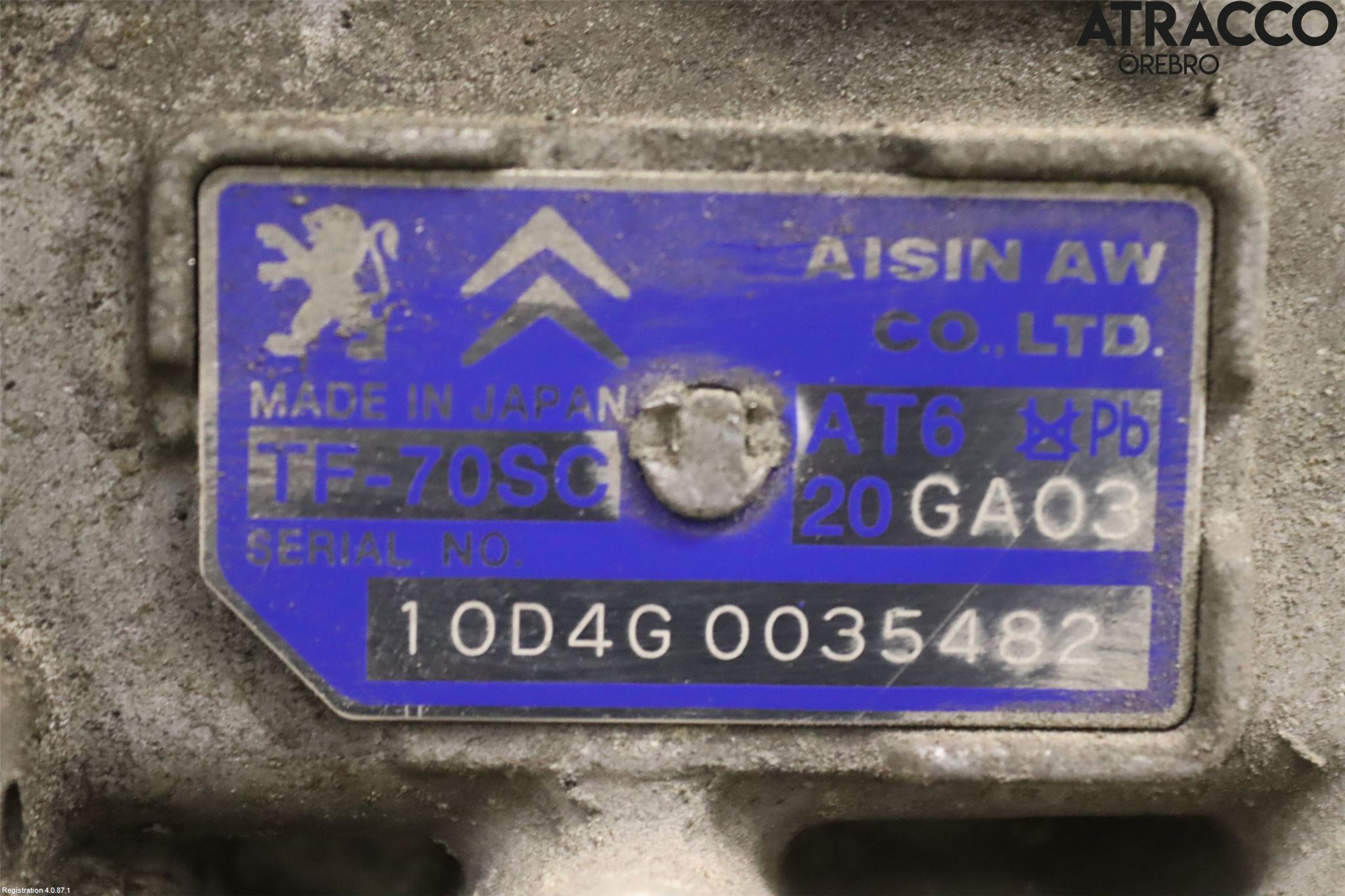 Peugeot 3008 09-16 Växellåda Automat